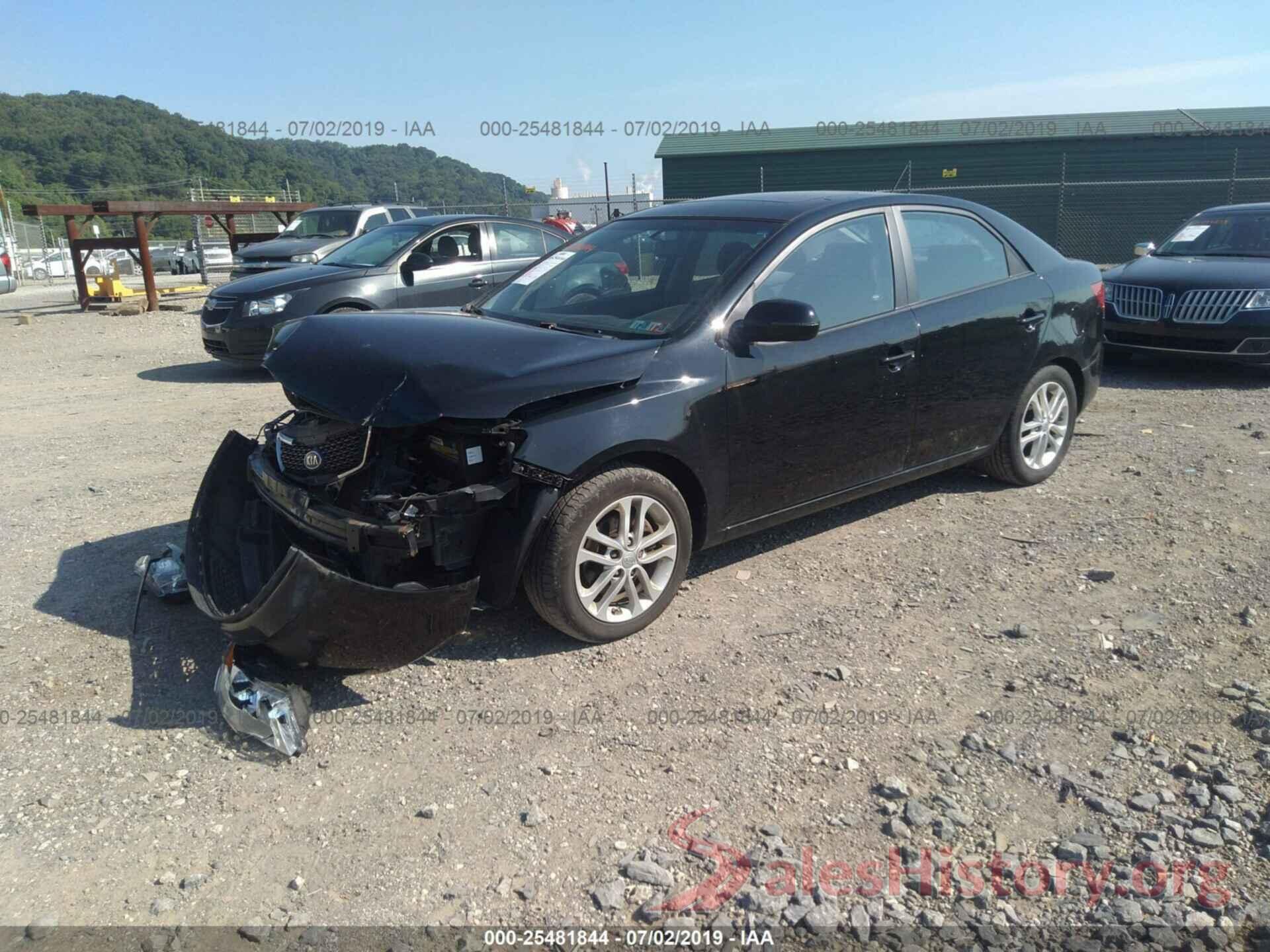 KNAFU4A23C5611182 2012 KIA FORTE