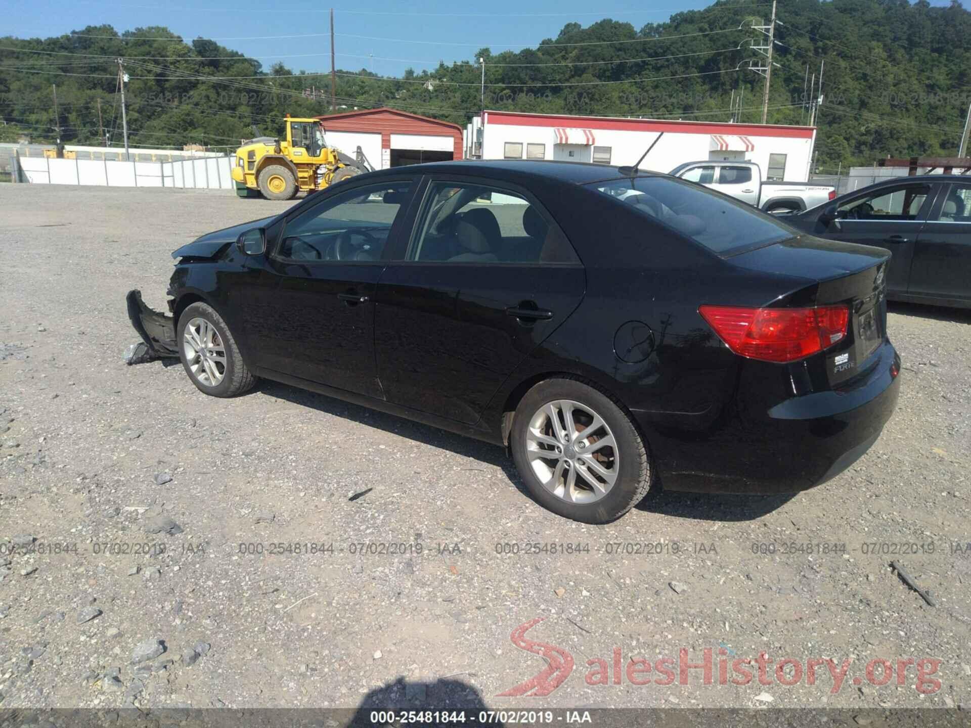 KNAFU4A23C5611182 2012 KIA FORTE