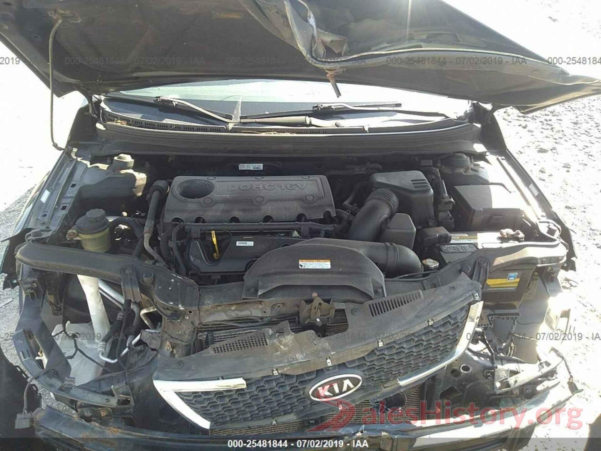 KNAFU4A23C5611182 2012 KIA FORTE