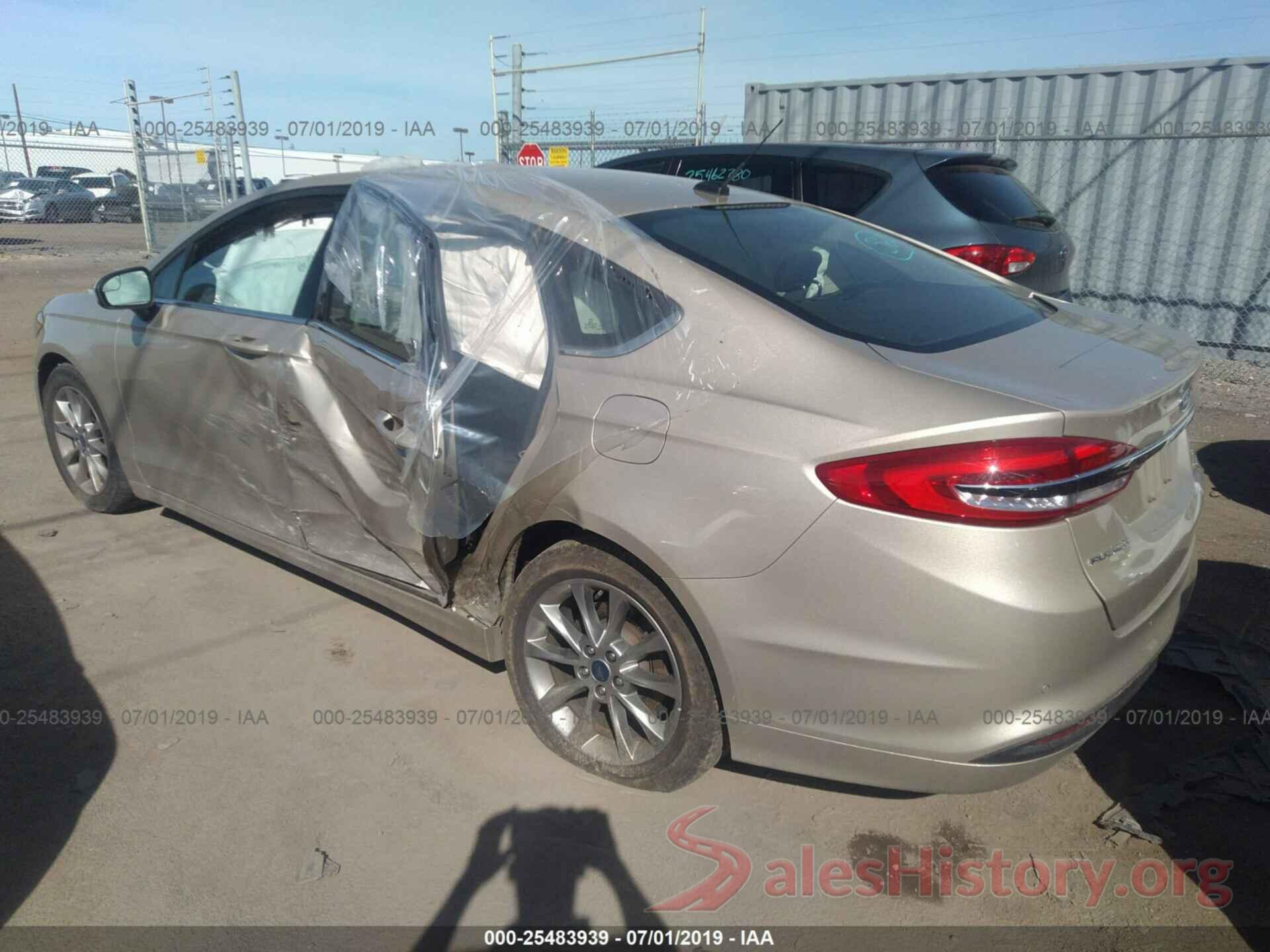 3FA6P0HD3HR364914 2017 FORD FUSION