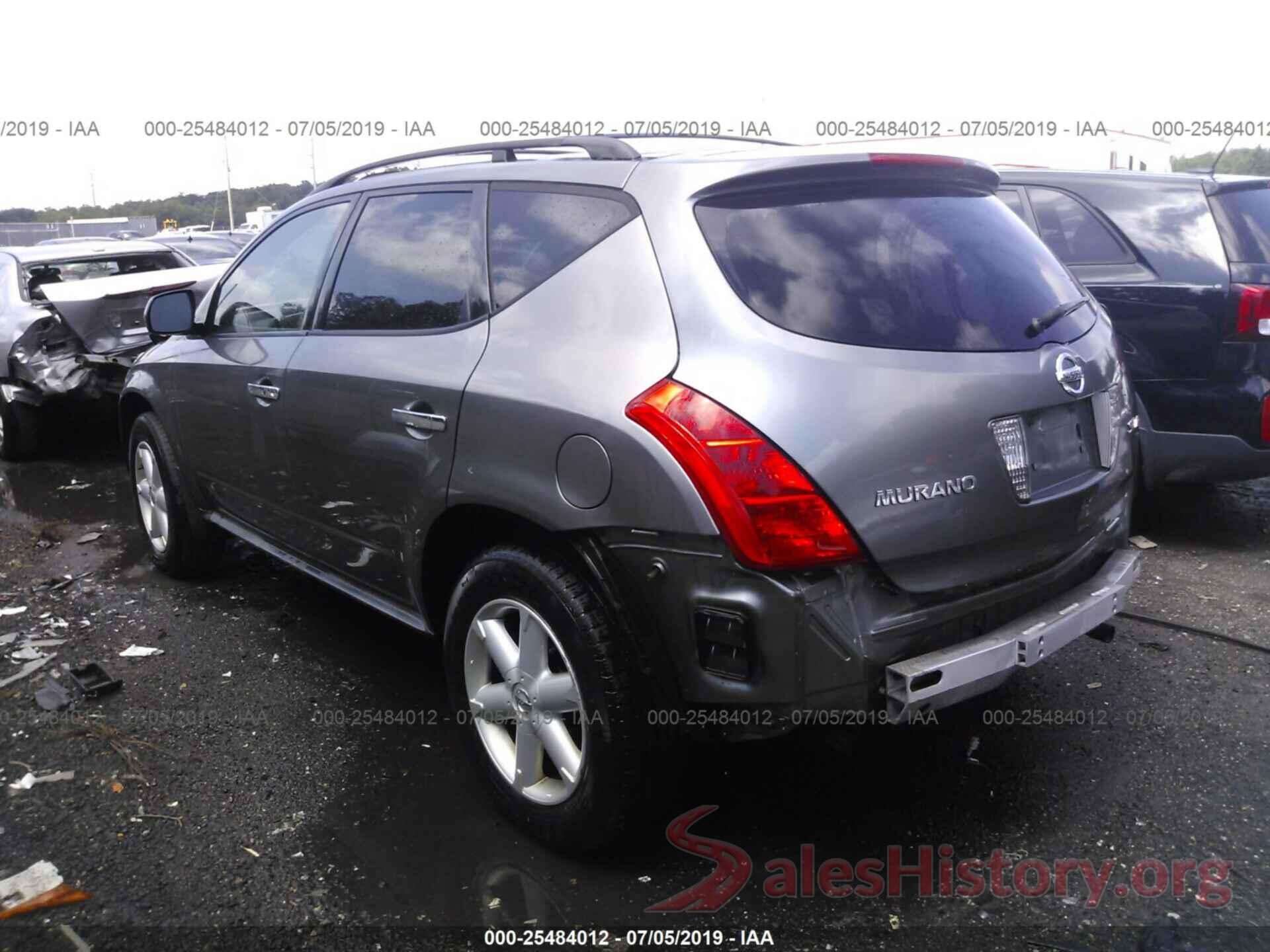 JN8AZ08W55W427315 2005 NISSAN MURANO