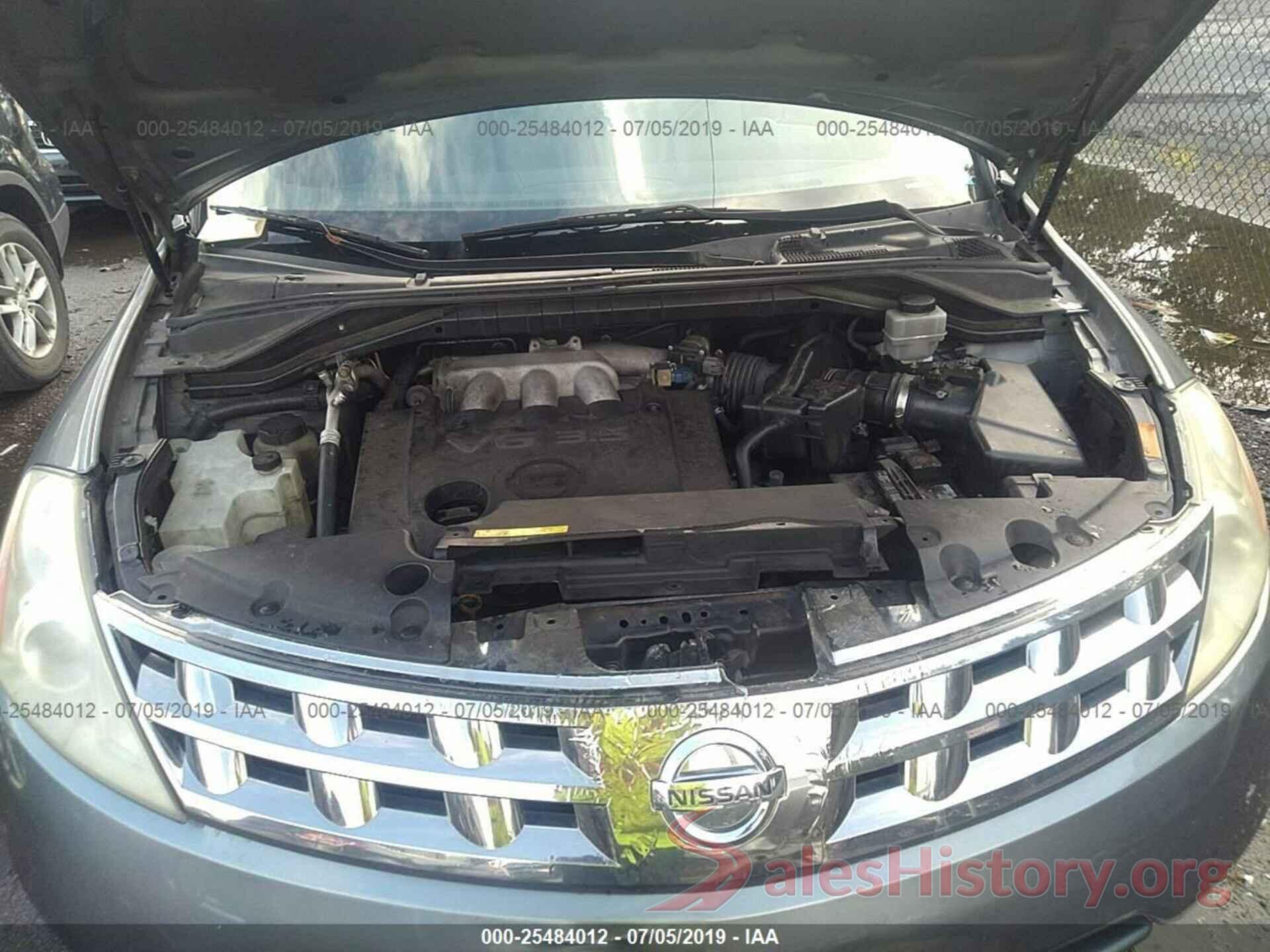 JN8AZ08W55W427315 2005 NISSAN MURANO