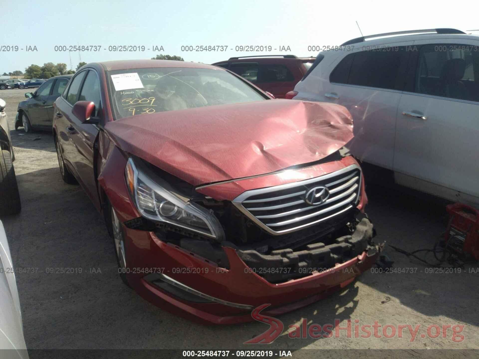 5NPE24AF5FH185927 2015 HYUNDAI SONATA