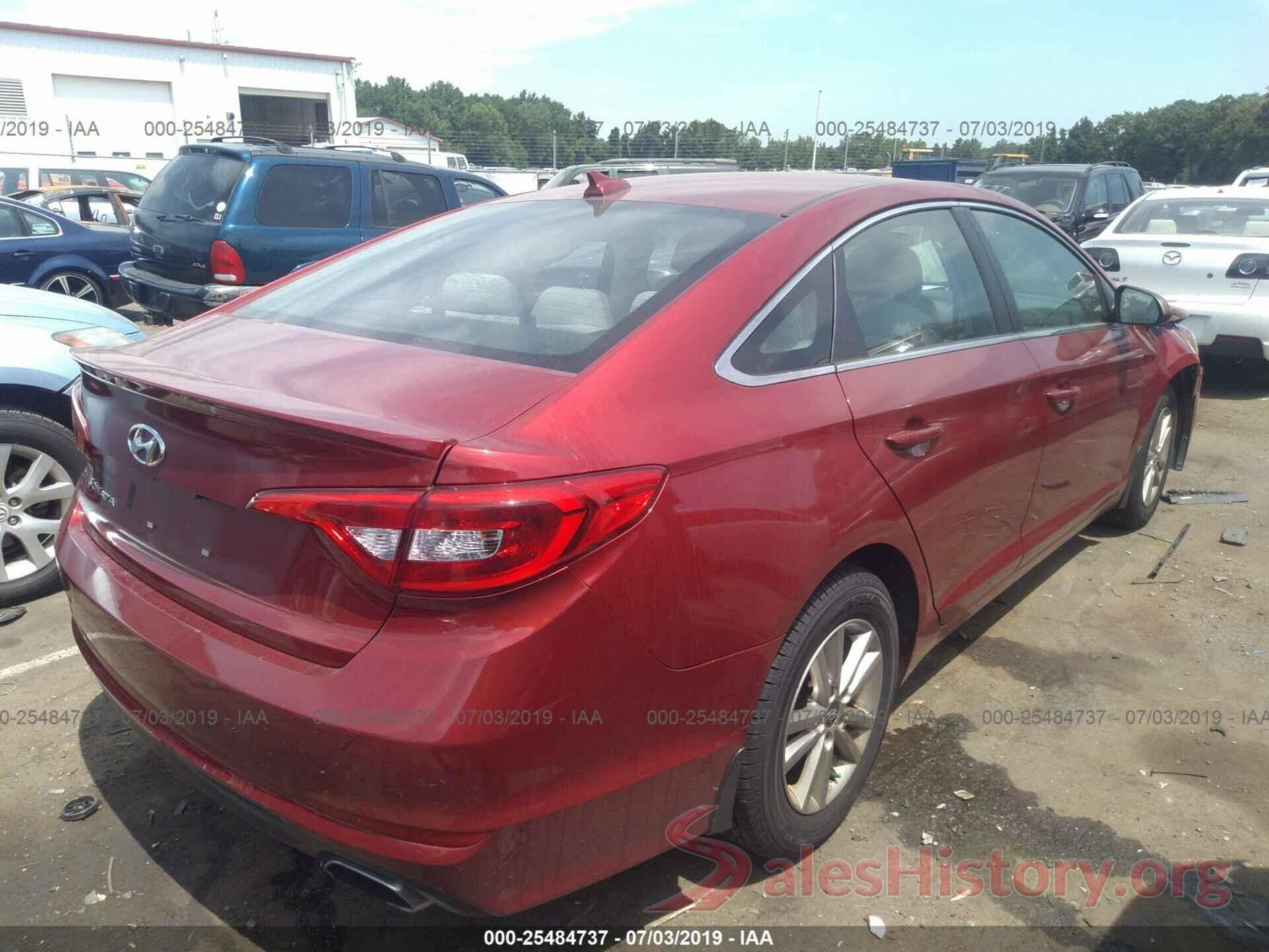 5NPE24AF5FH185927 2015 HYUNDAI SONATA