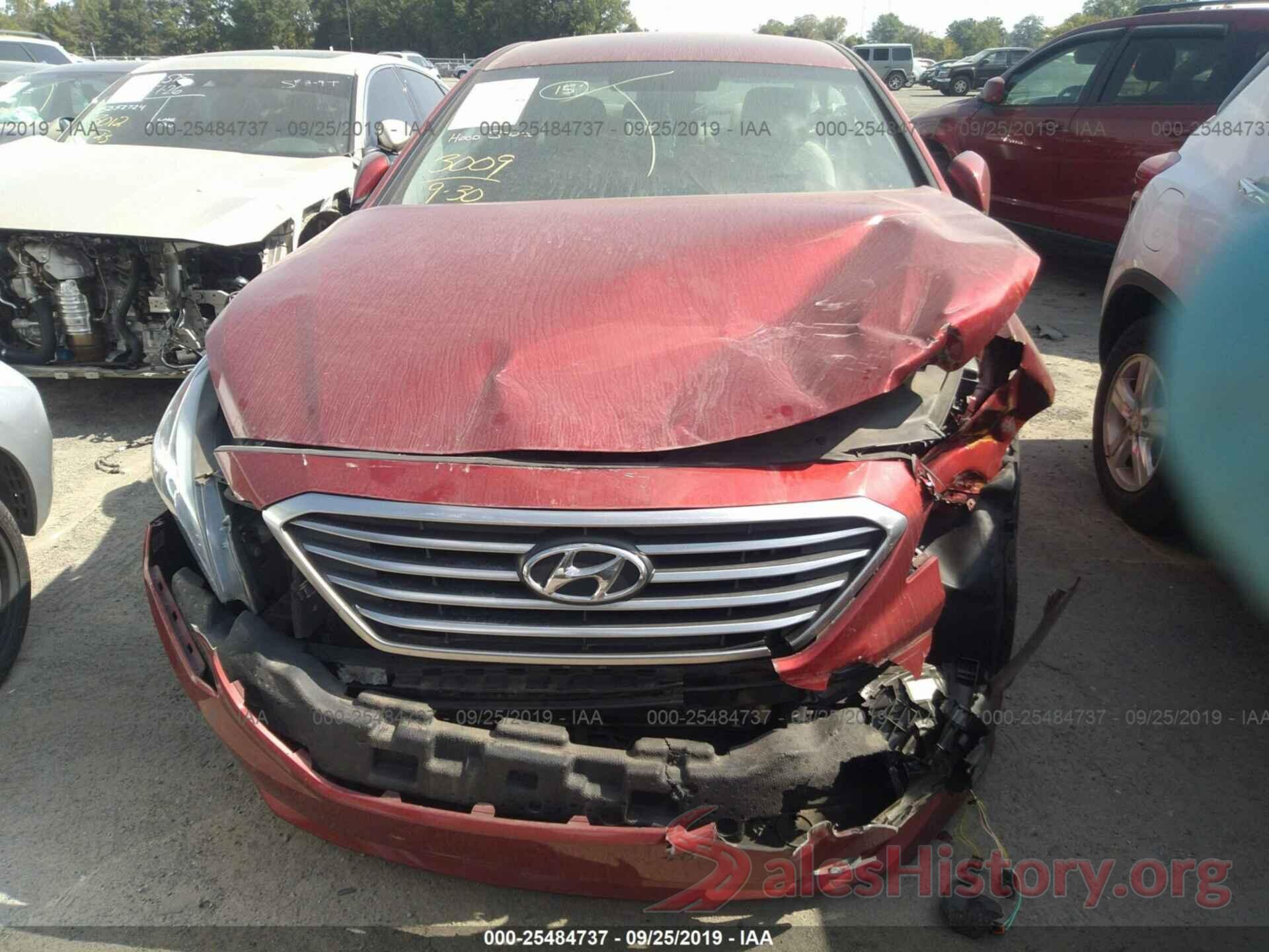 5NPE24AF5FH185927 2015 HYUNDAI SONATA