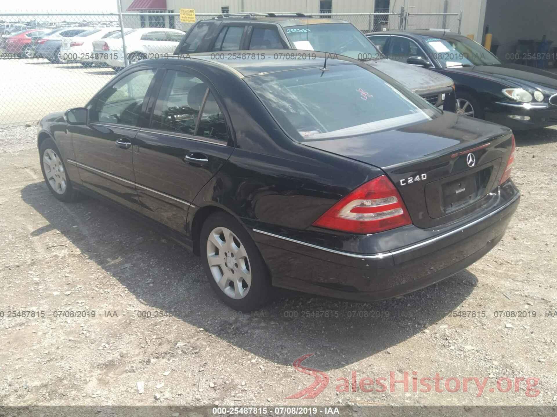 WDBRF61J25A759622 2005 MERCEDES-BENZ C