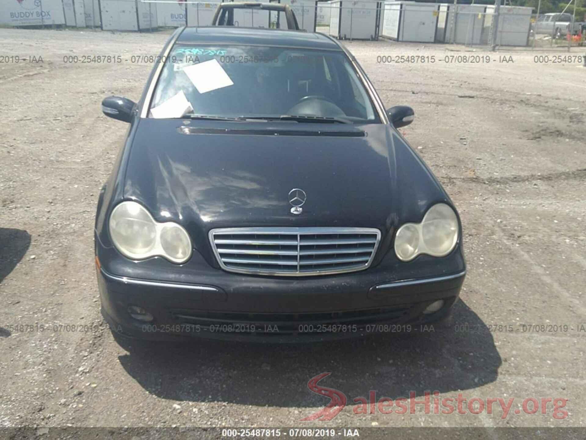 WDBRF61J25A759622 2005 MERCEDES-BENZ C