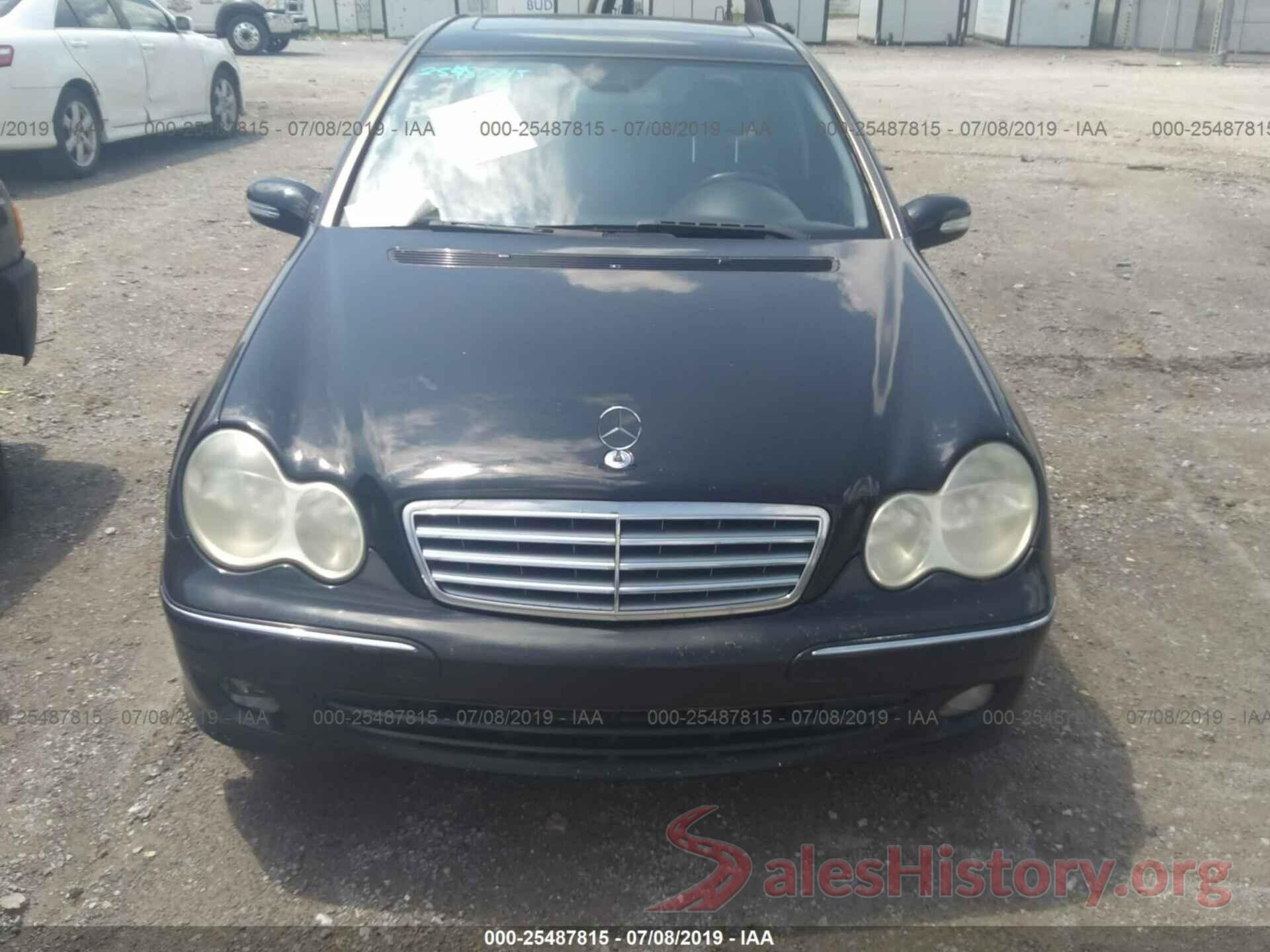 WDBRF61J25A759622 2005 MERCEDES-BENZ C