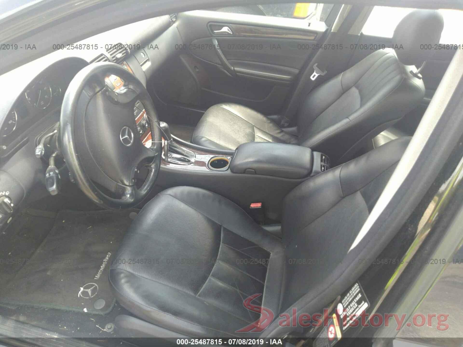 WDBRF61J25A759622 2005 MERCEDES-BENZ C