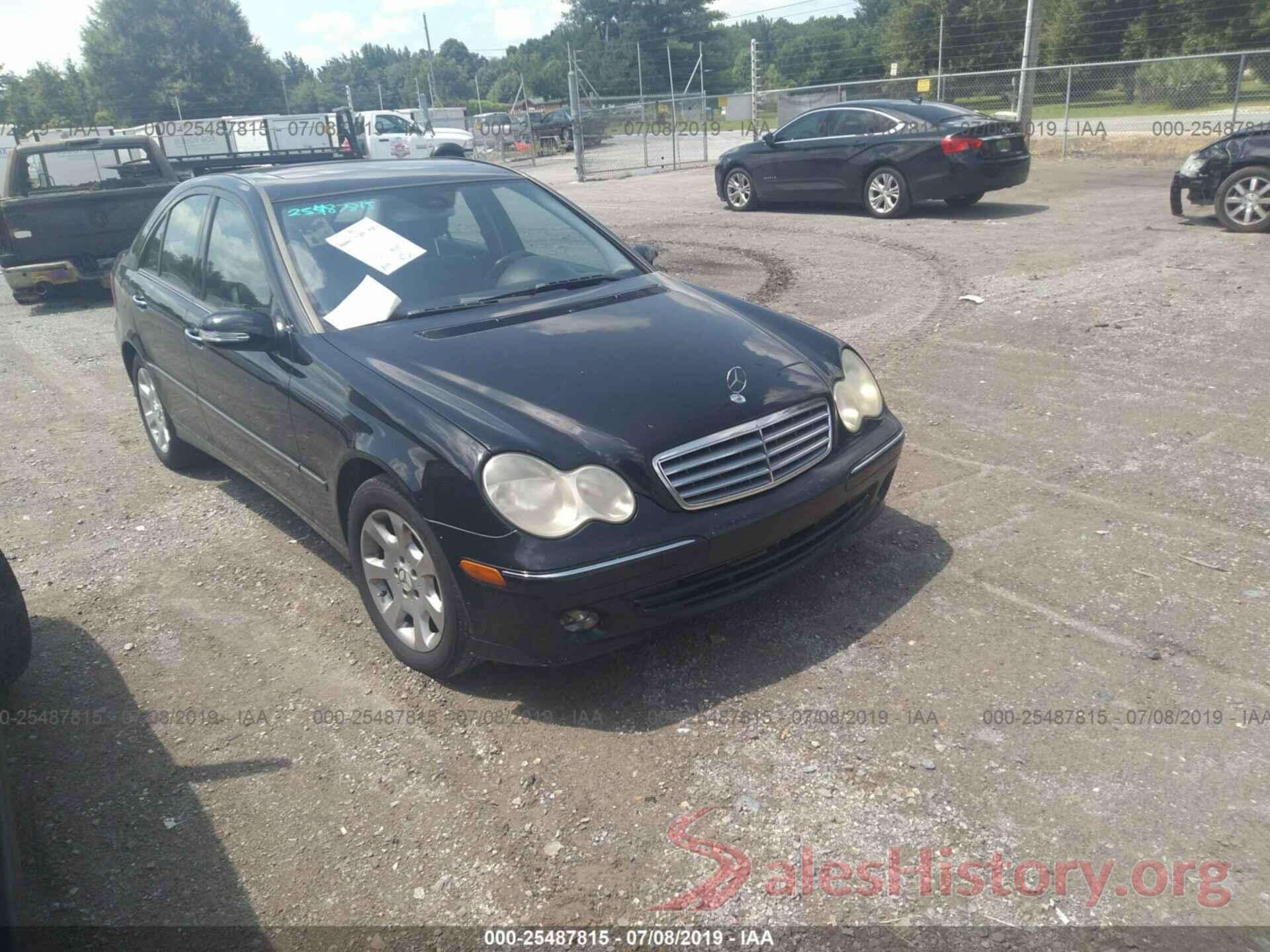 WDBRF61J25A759622 2005 MERCEDES-BENZ C