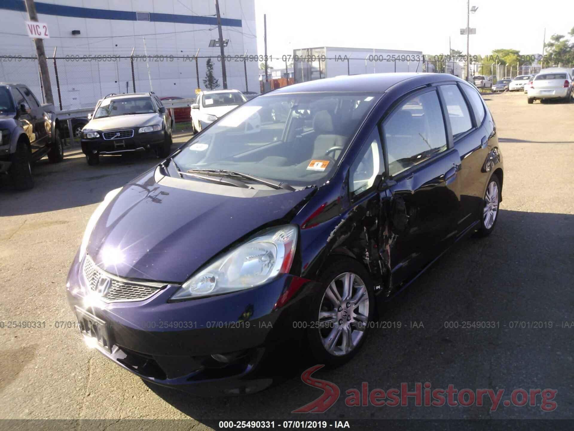 JHMGE88439S052700 2009 HONDA FIT