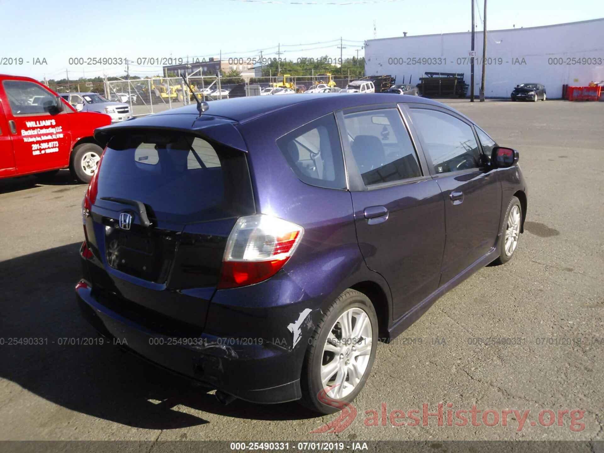 JHMGE88439S052700 2009 HONDA FIT