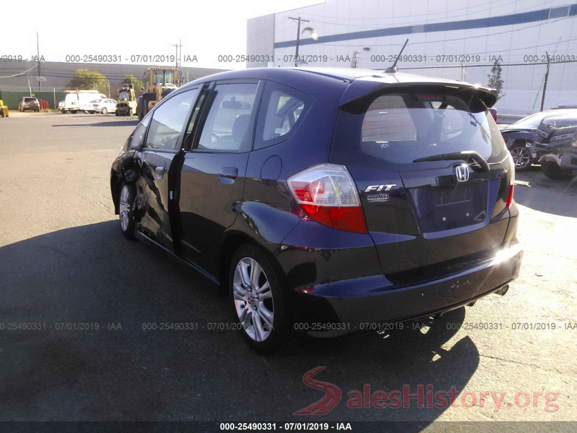 JHMGE88439S052700 2009 HONDA FIT