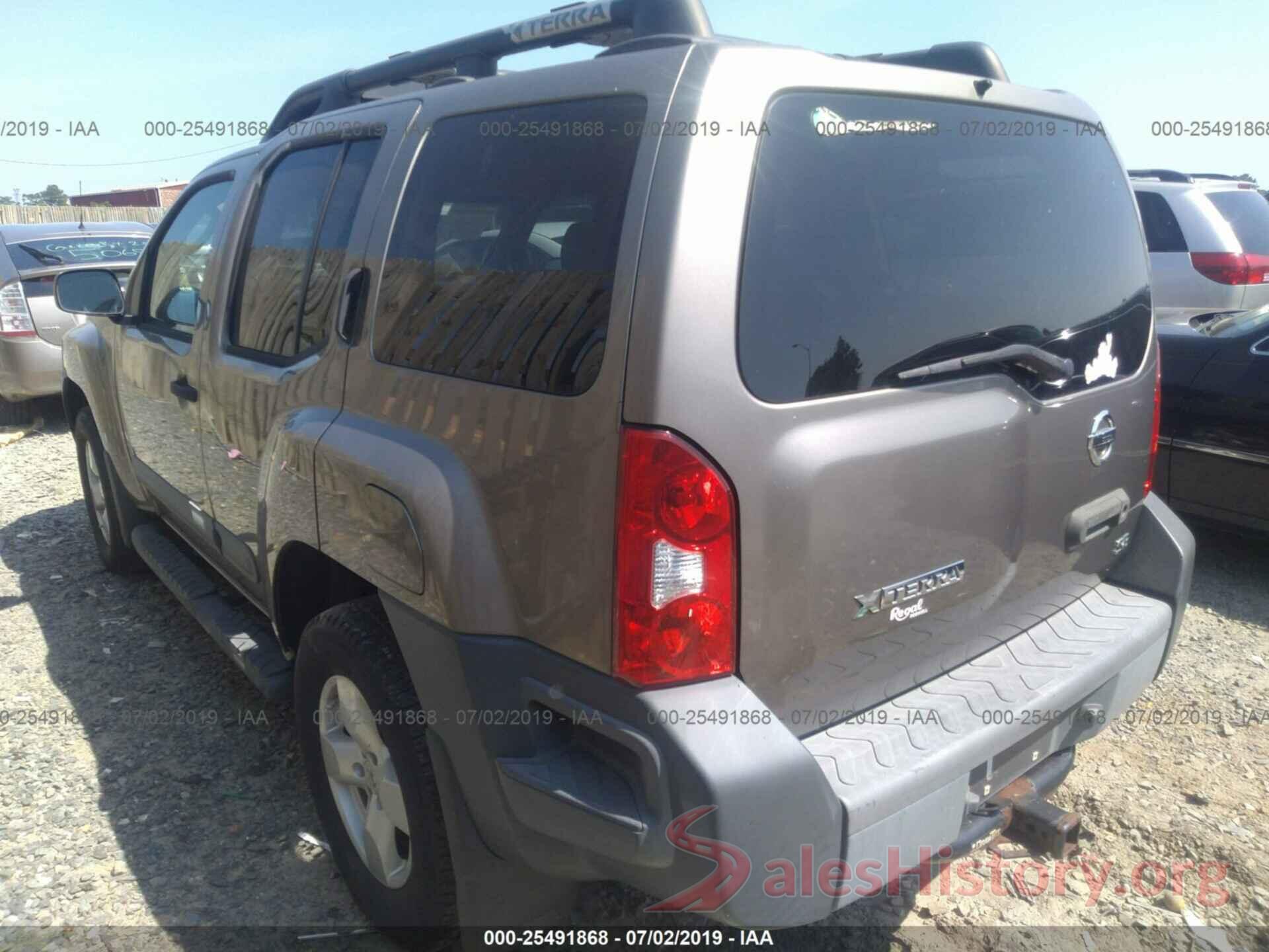 5N1AN08W85C618070 2005 NISSAN XTERRA