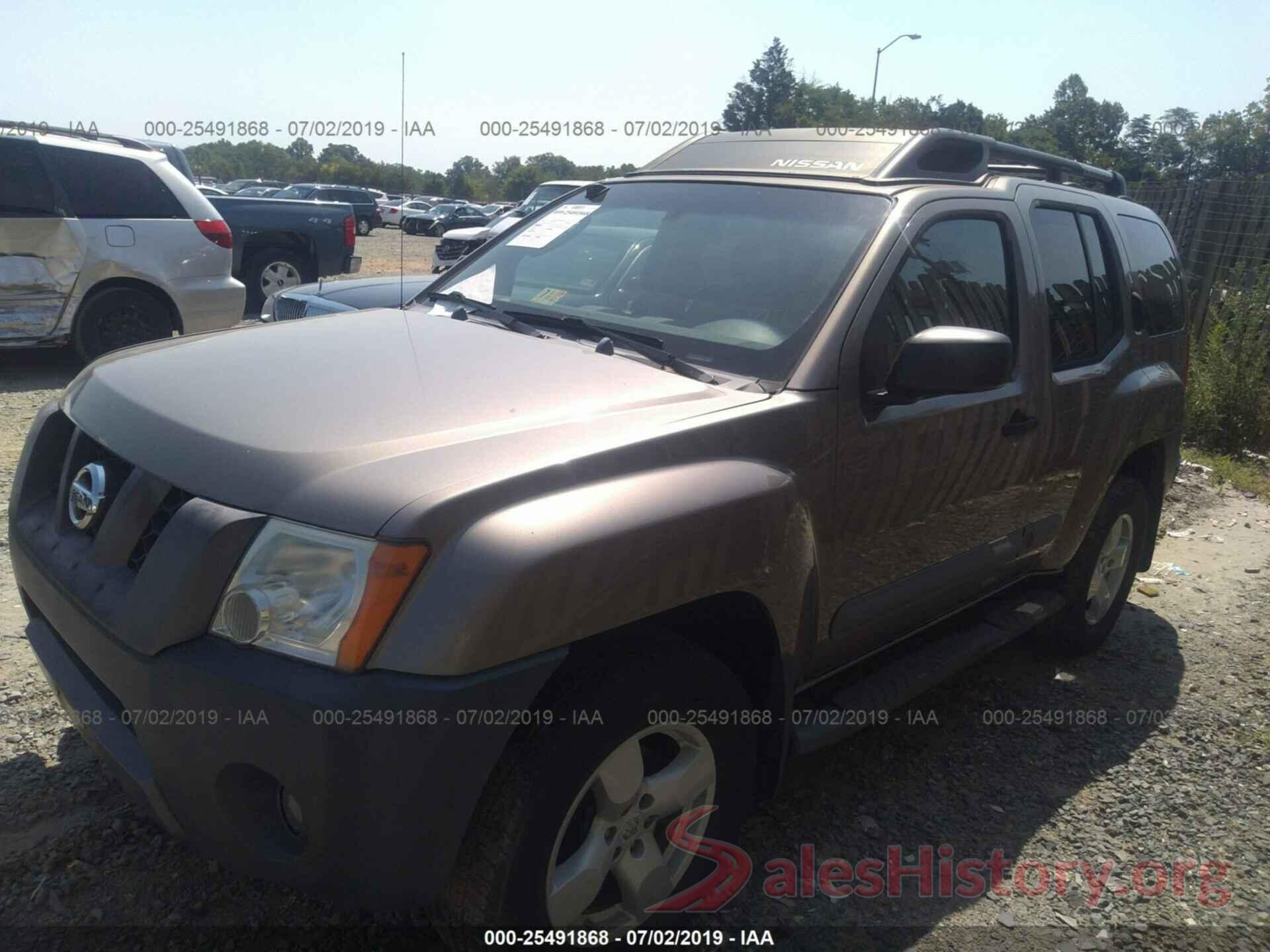 5N1AN08W85C618070 2005 NISSAN XTERRA