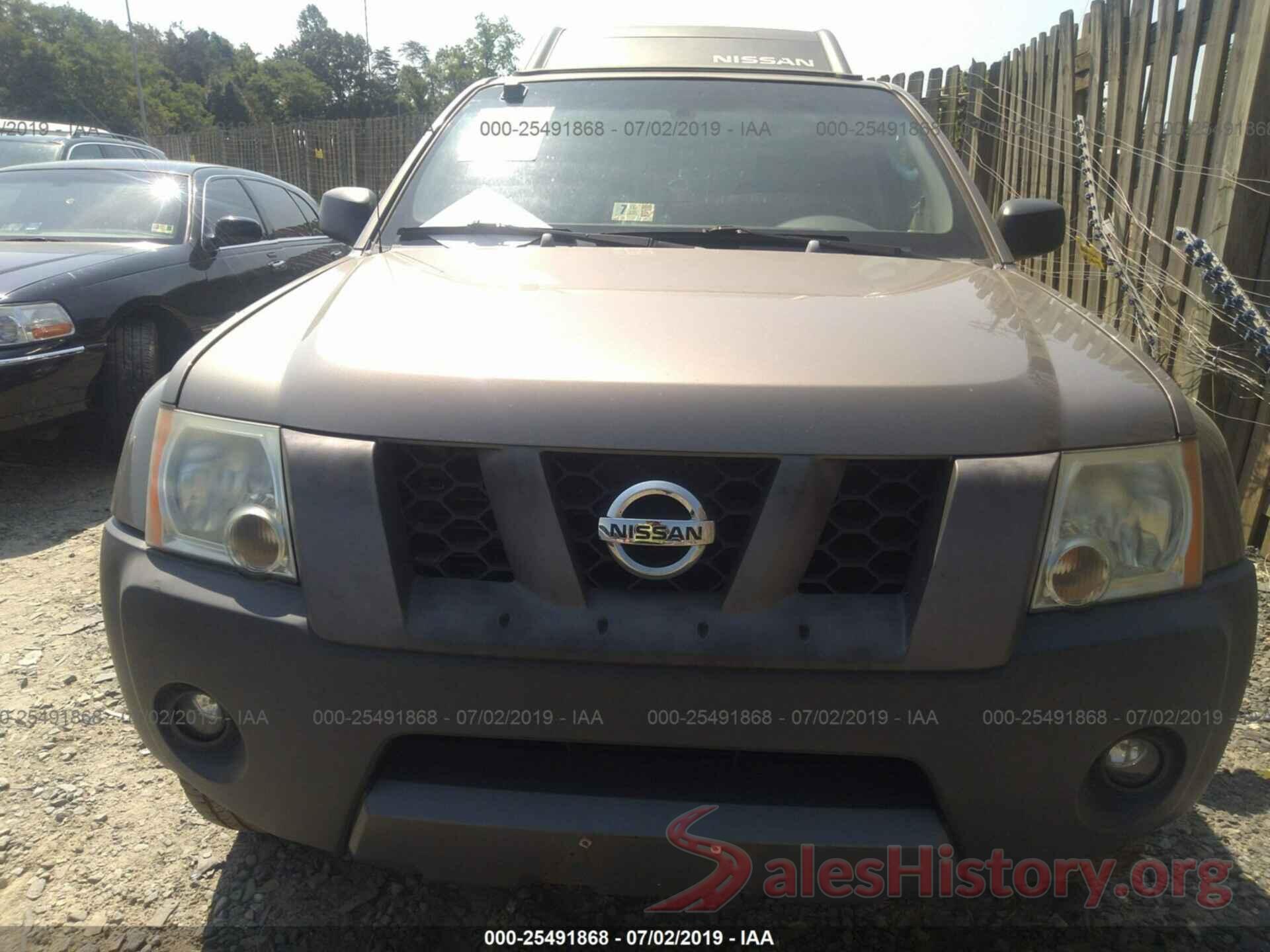 5N1AN08W85C618070 2005 NISSAN XTERRA