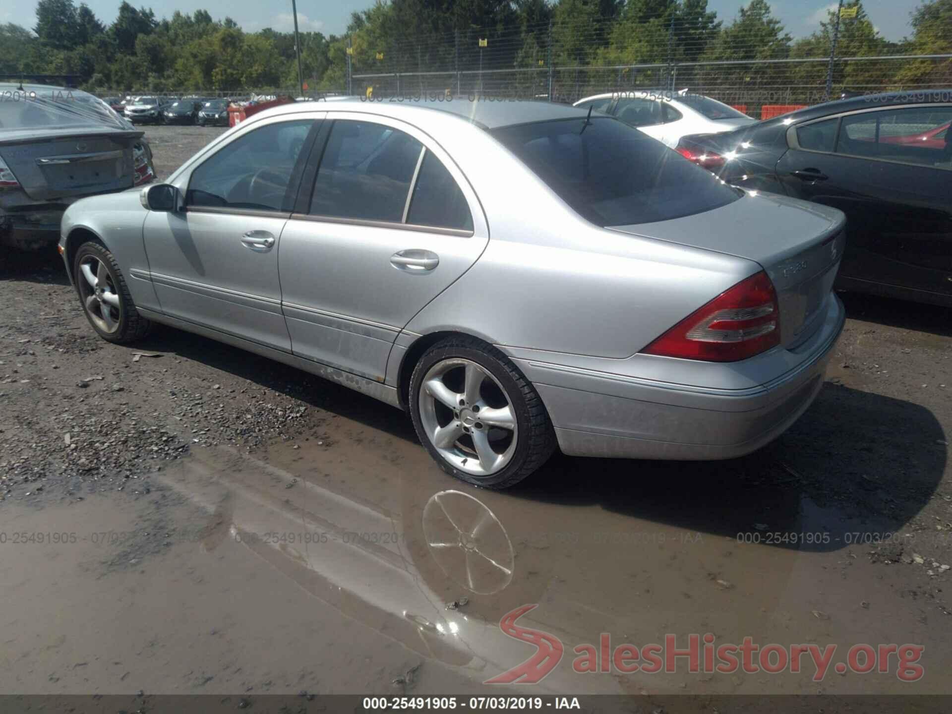 WDBRF64J52F191697 2002 MERCEDES-BENZ C