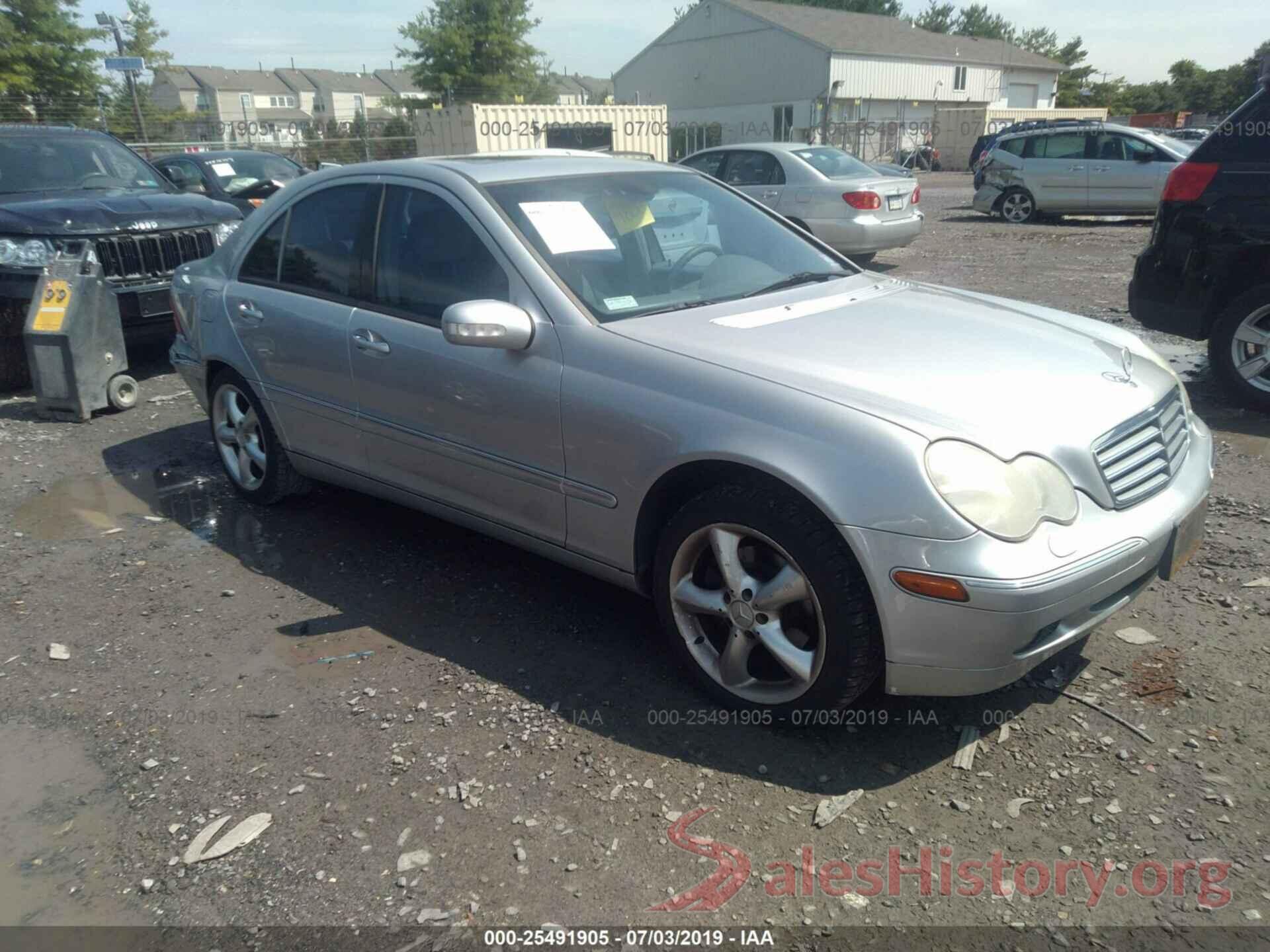 WDBRF64J52F191697 2002 MERCEDES-BENZ C