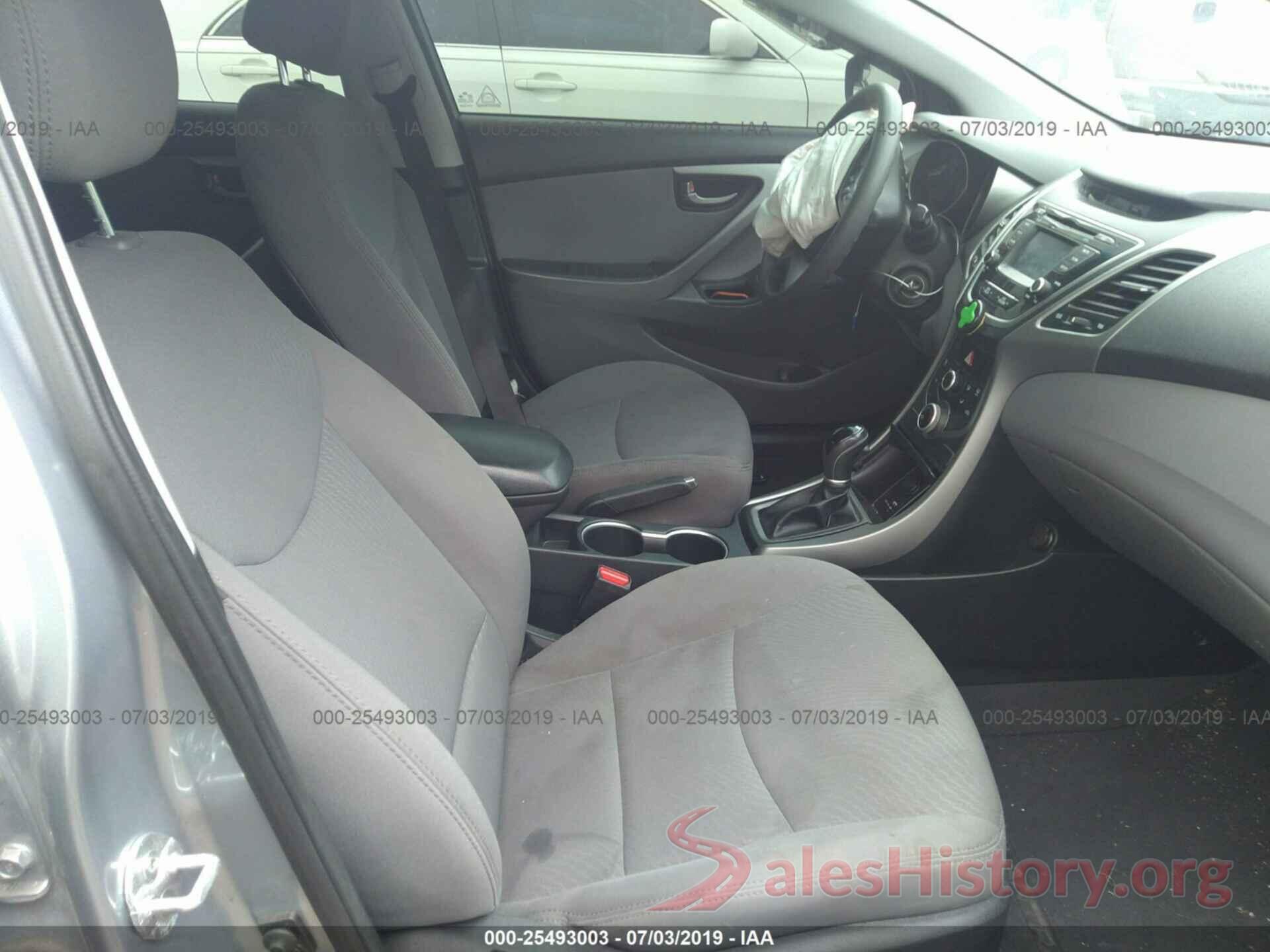 5NPDH4AEXFH636416 2015 HYUNDAI ELANTRA