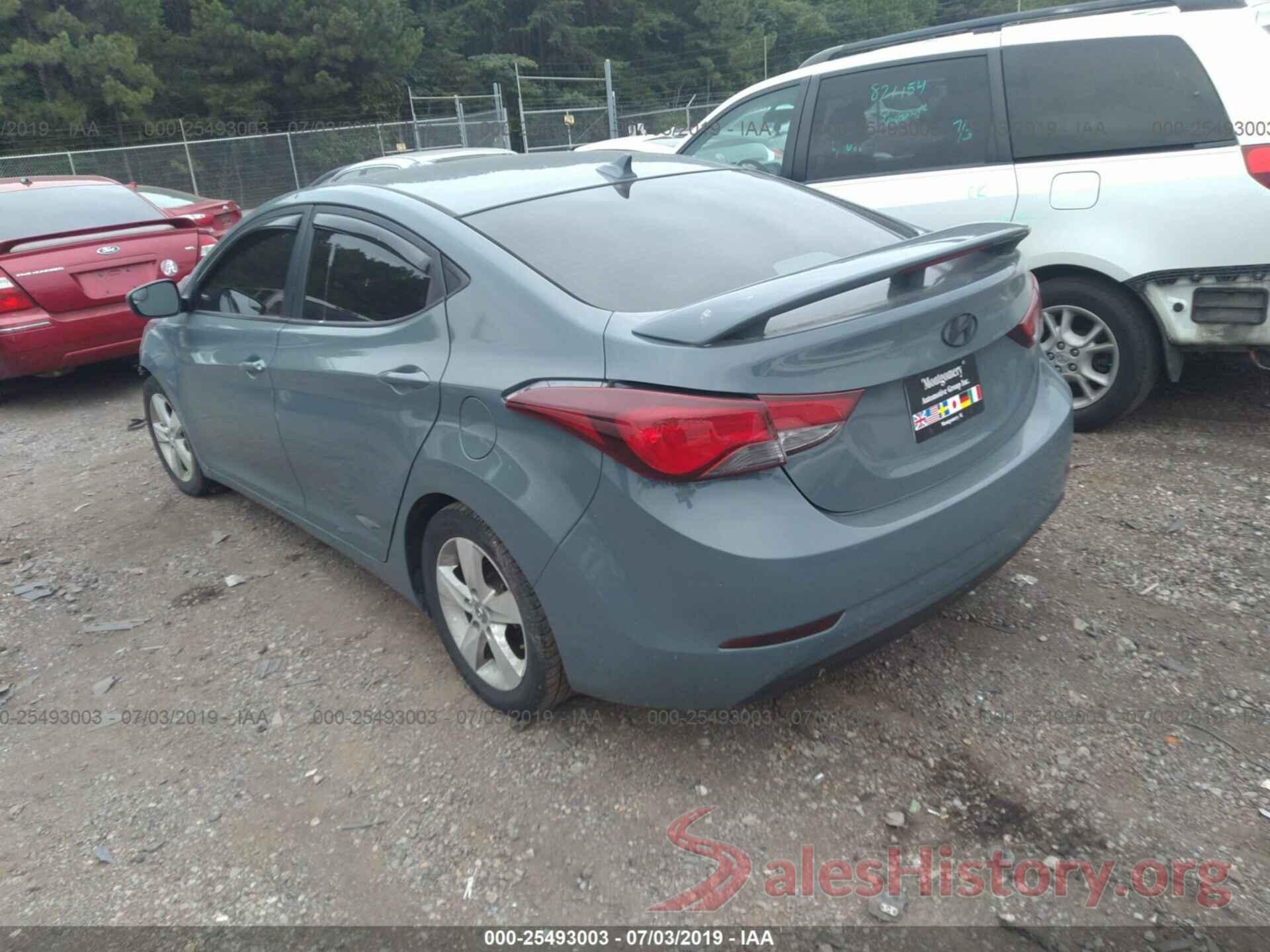 5NPDH4AEXFH636416 2015 HYUNDAI ELANTRA