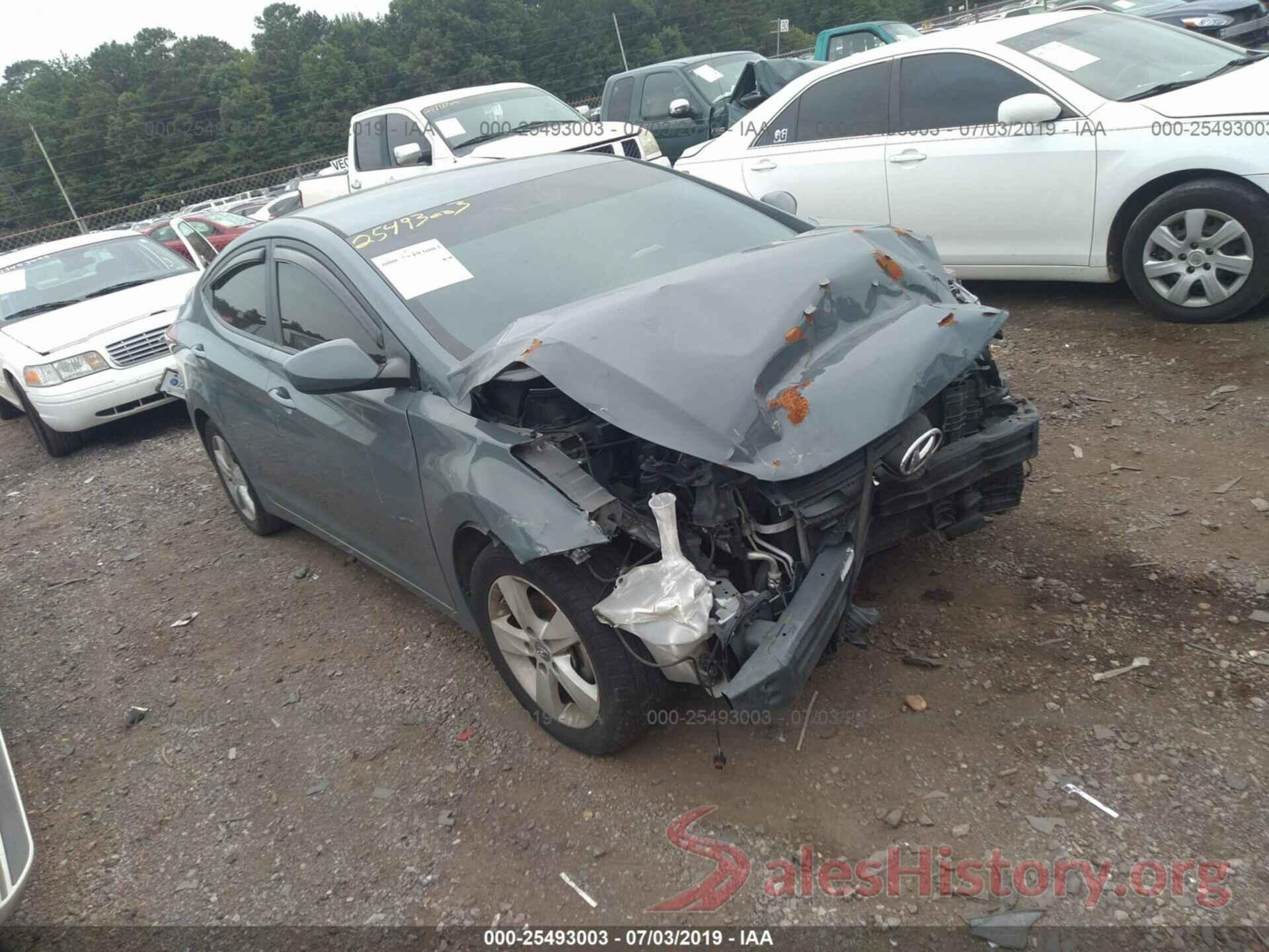 5NPDH4AEXFH636416 2015 HYUNDAI ELANTRA