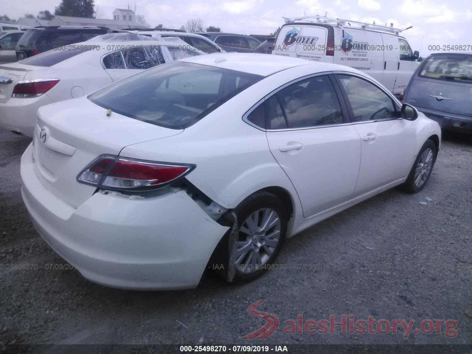 1YVHZ8CH6A5M45480 2010 MAZDA 6