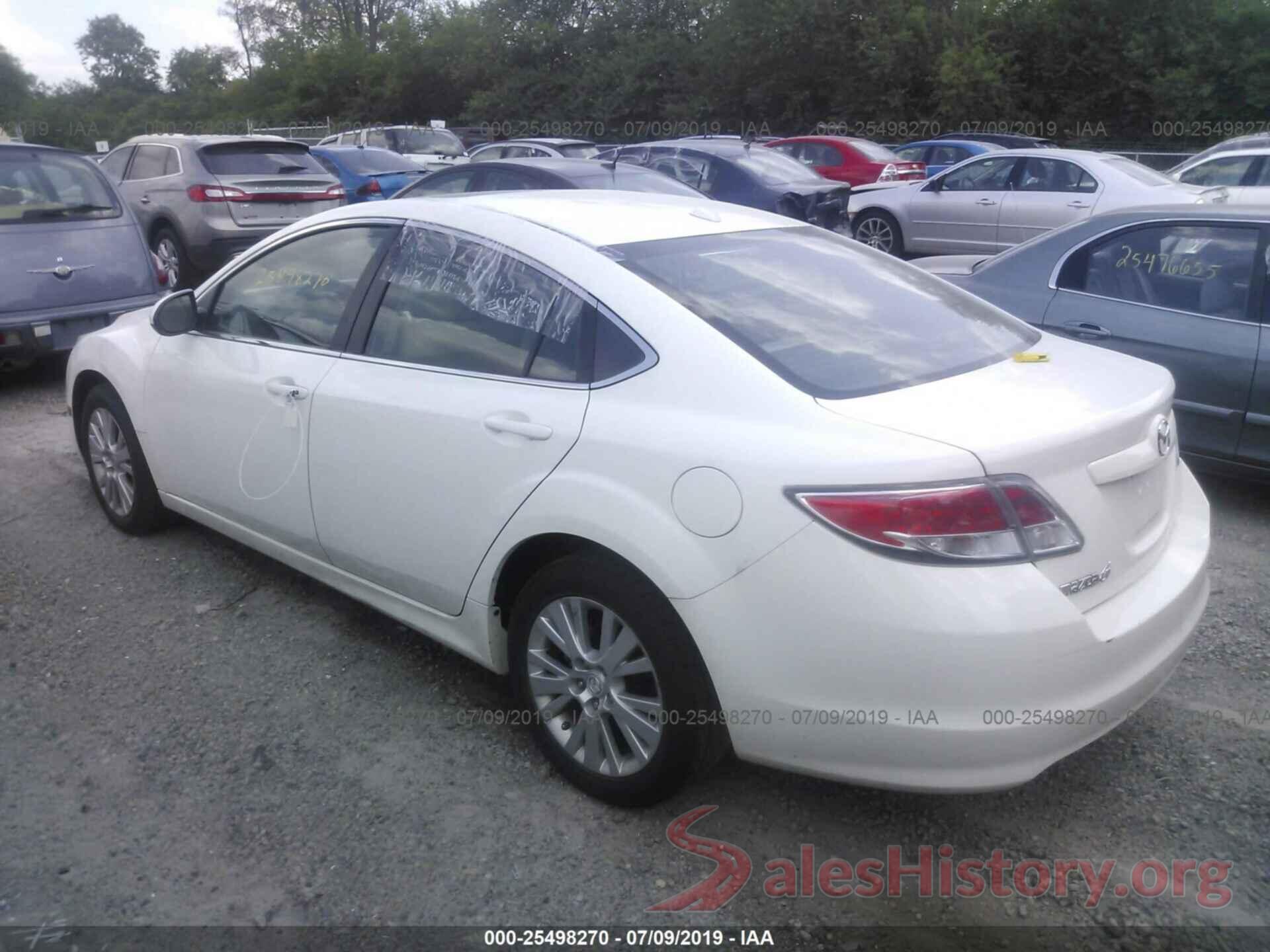 1YVHZ8CH6A5M45480 2010 MAZDA 6