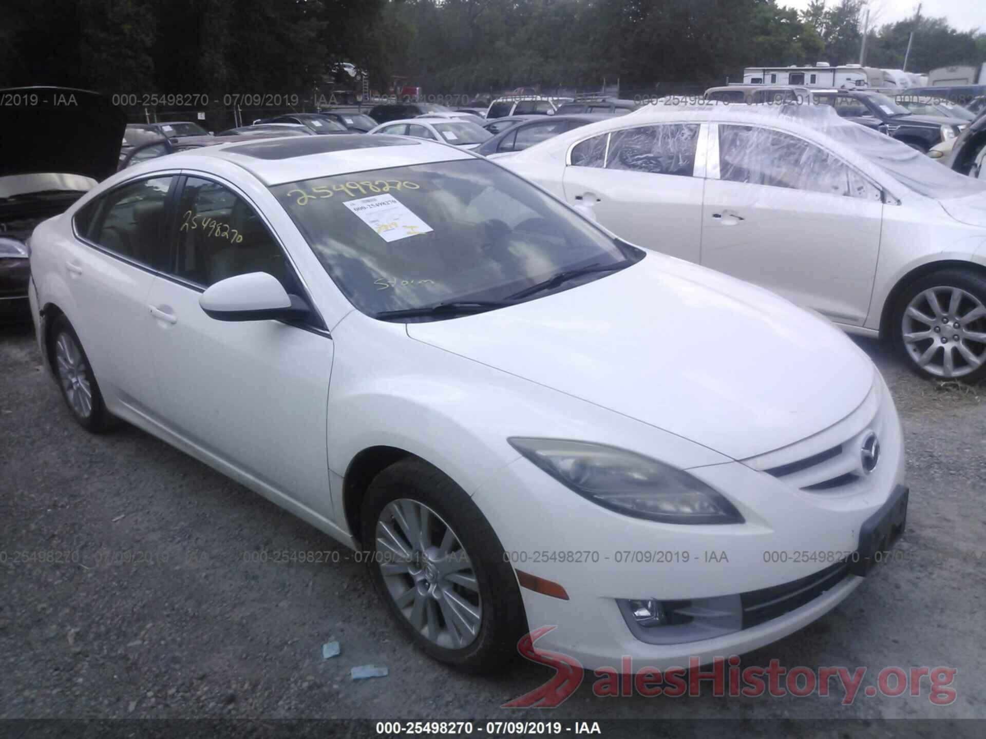 1YVHZ8CH6A5M45480 2010 MAZDA 6