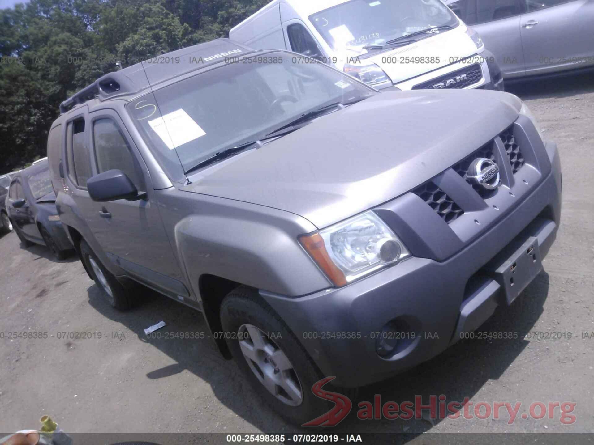 5N1AN08W95C647724 2005 NISSAN XTERRA