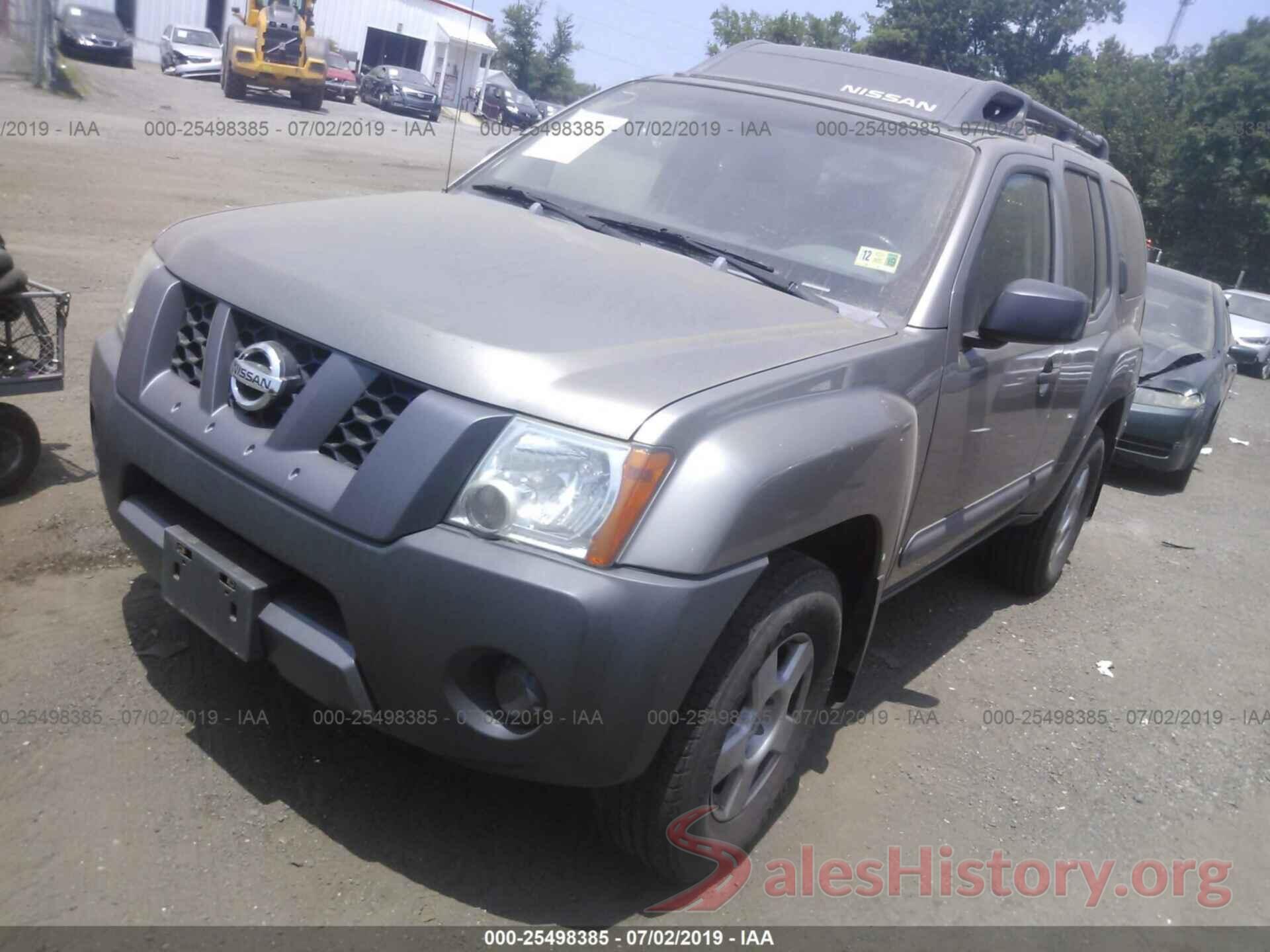 5N1AN08W95C647724 2005 NISSAN XTERRA