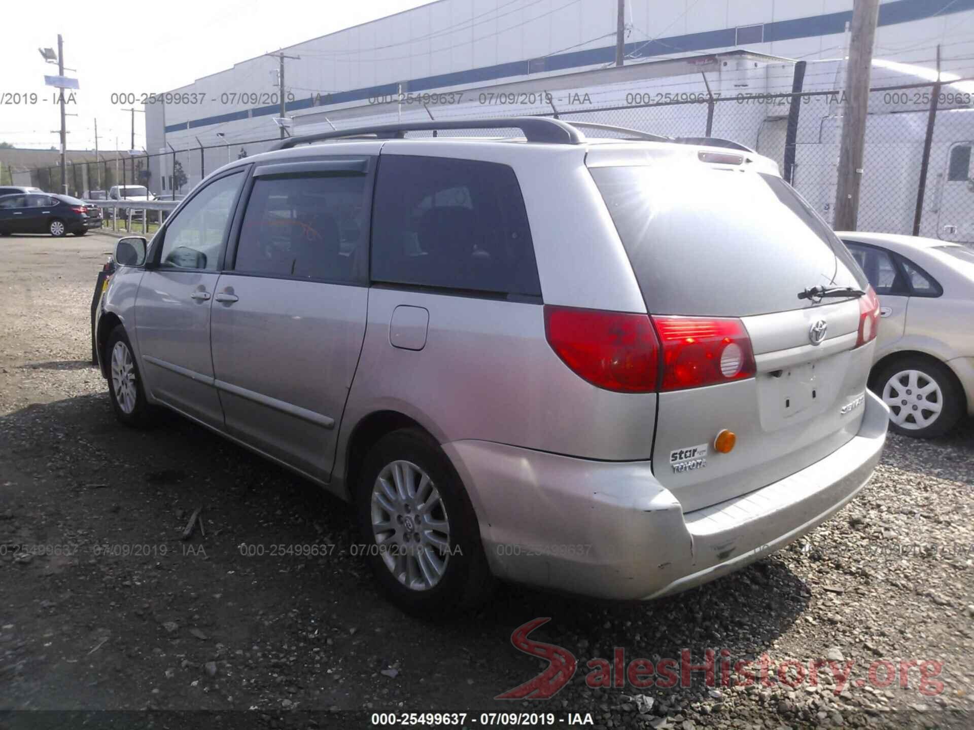 5TDZK22C67S068752 2007 TOYOTA SIENNA