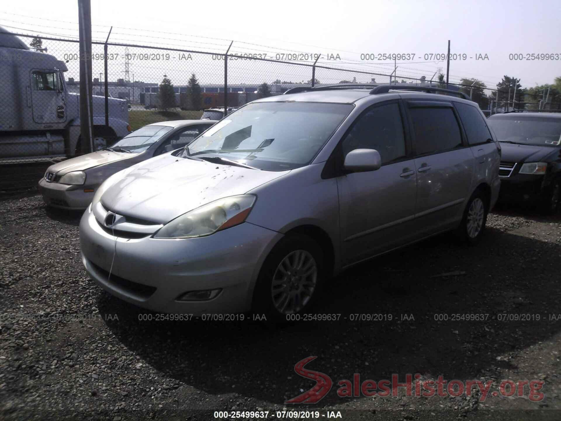 5TDZK22C67S068752 2007 TOYOTA SIENNA