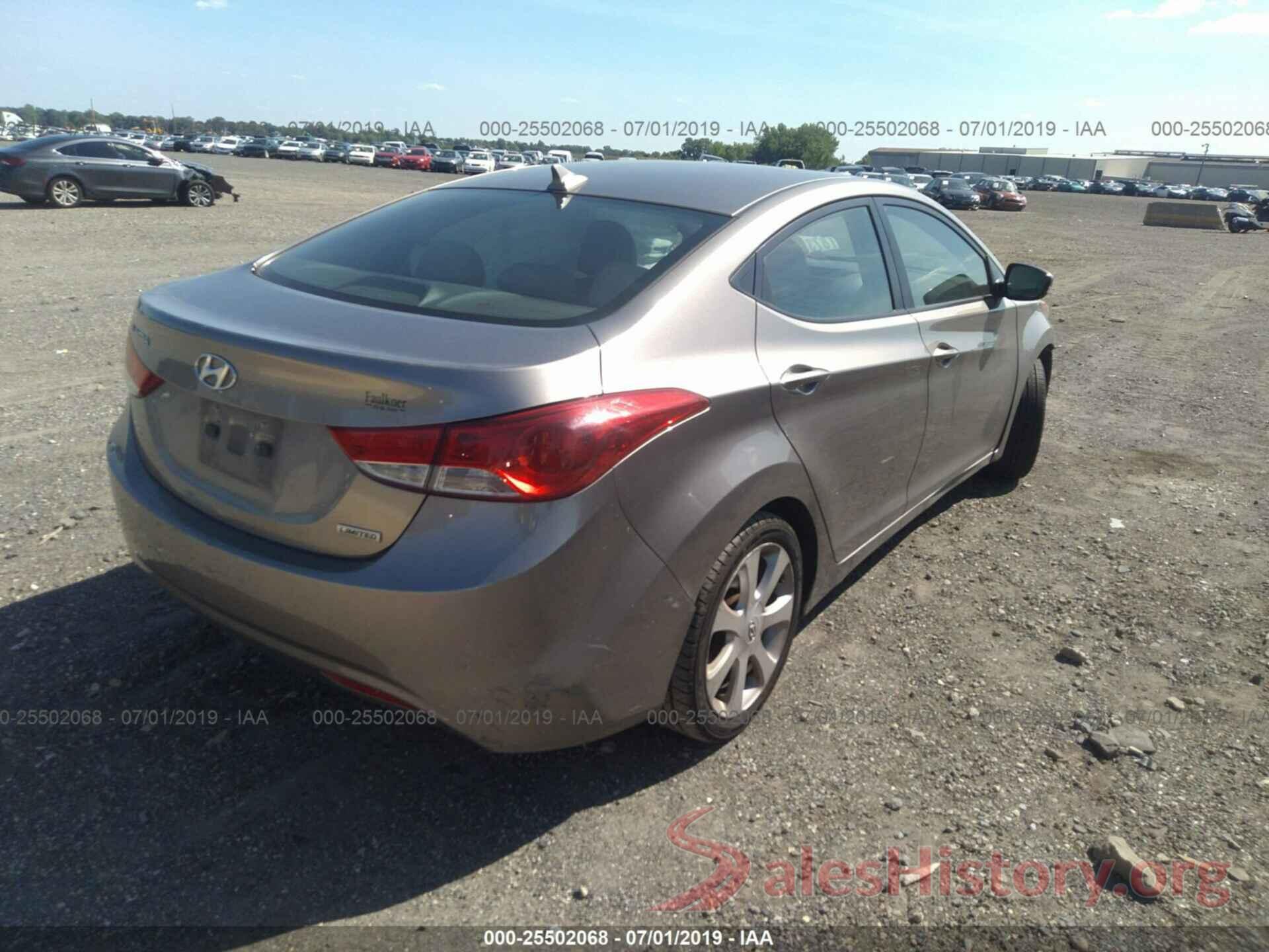 5NPDH4AE9CH098349 2012 HYUNDAI ELANTRA