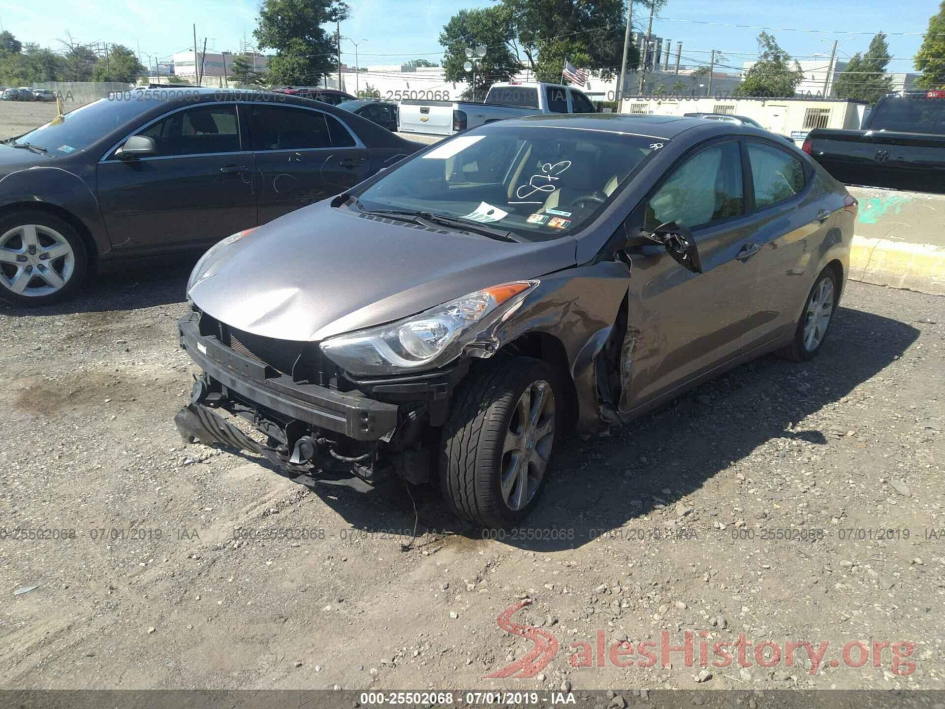 5NPDH4AE9CH098349 2012 HYUNDAI ELANTRA