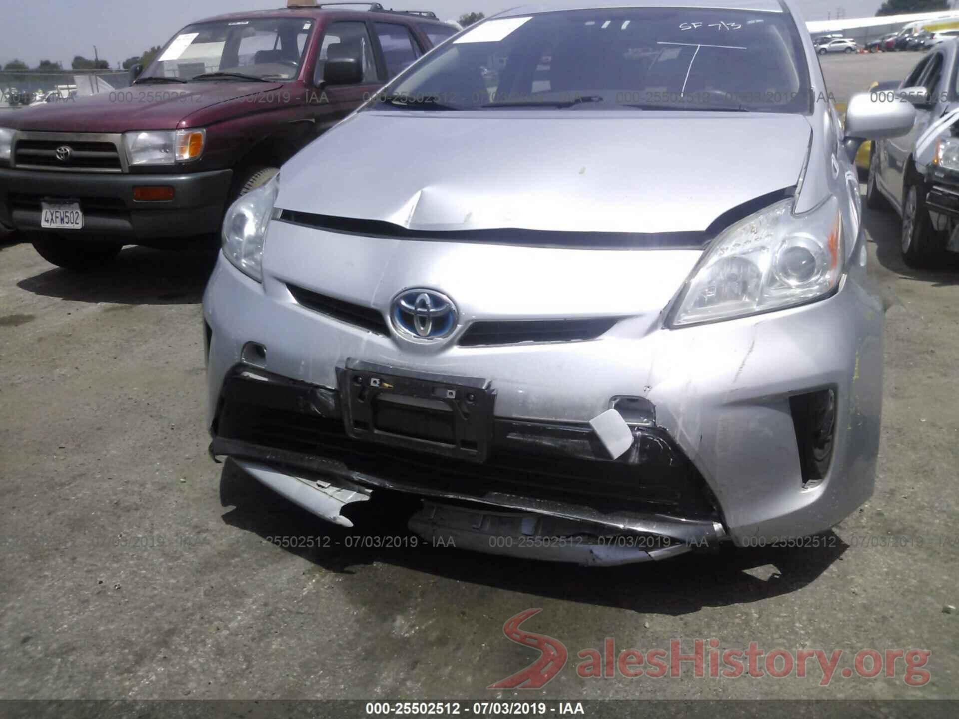 JTDKN3DU3F1904355 2015 TOYOTA PRIUS