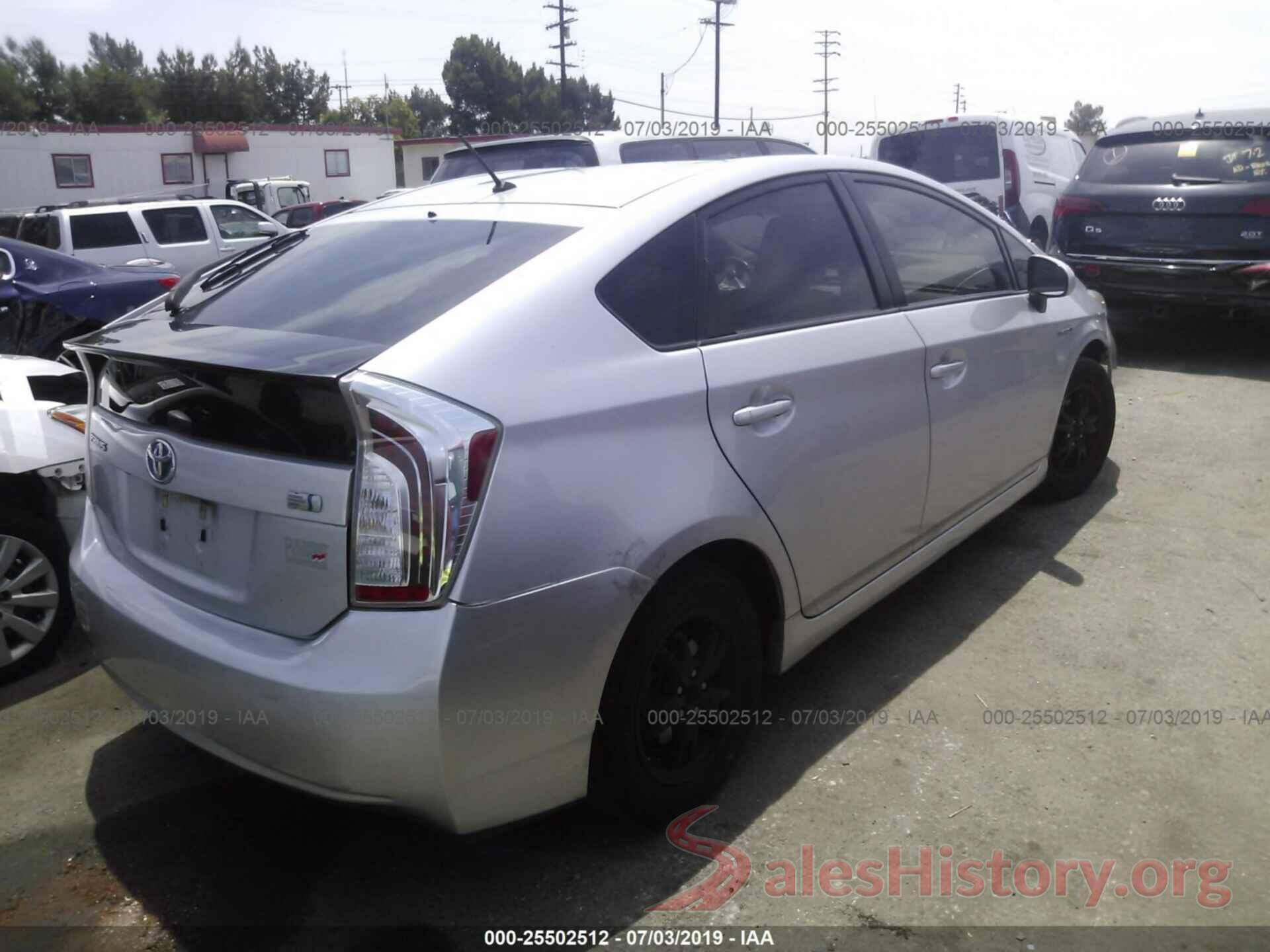 JTDKN3DU3F1904355 2015 TOYOTA PRIUS