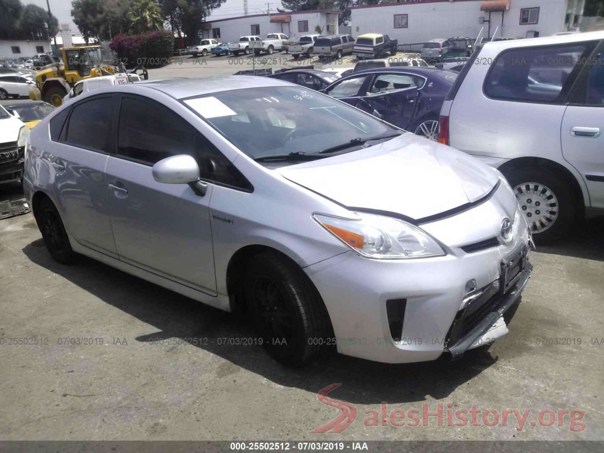 JTDKN3DU3F1904355 2015 TOYOTA PRIUS