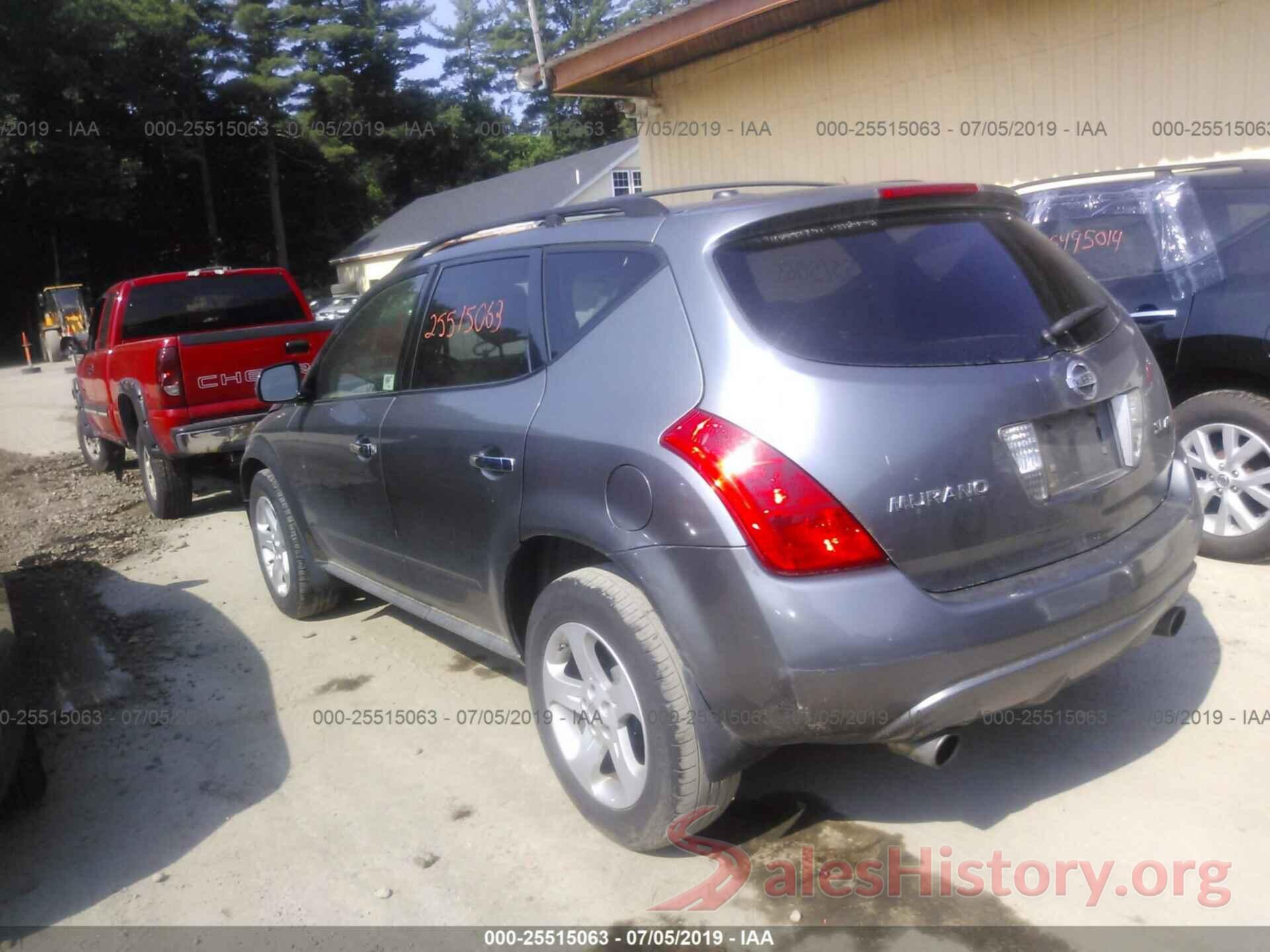 JN8AZ08W65W418249 2005 NISSAN MURANO