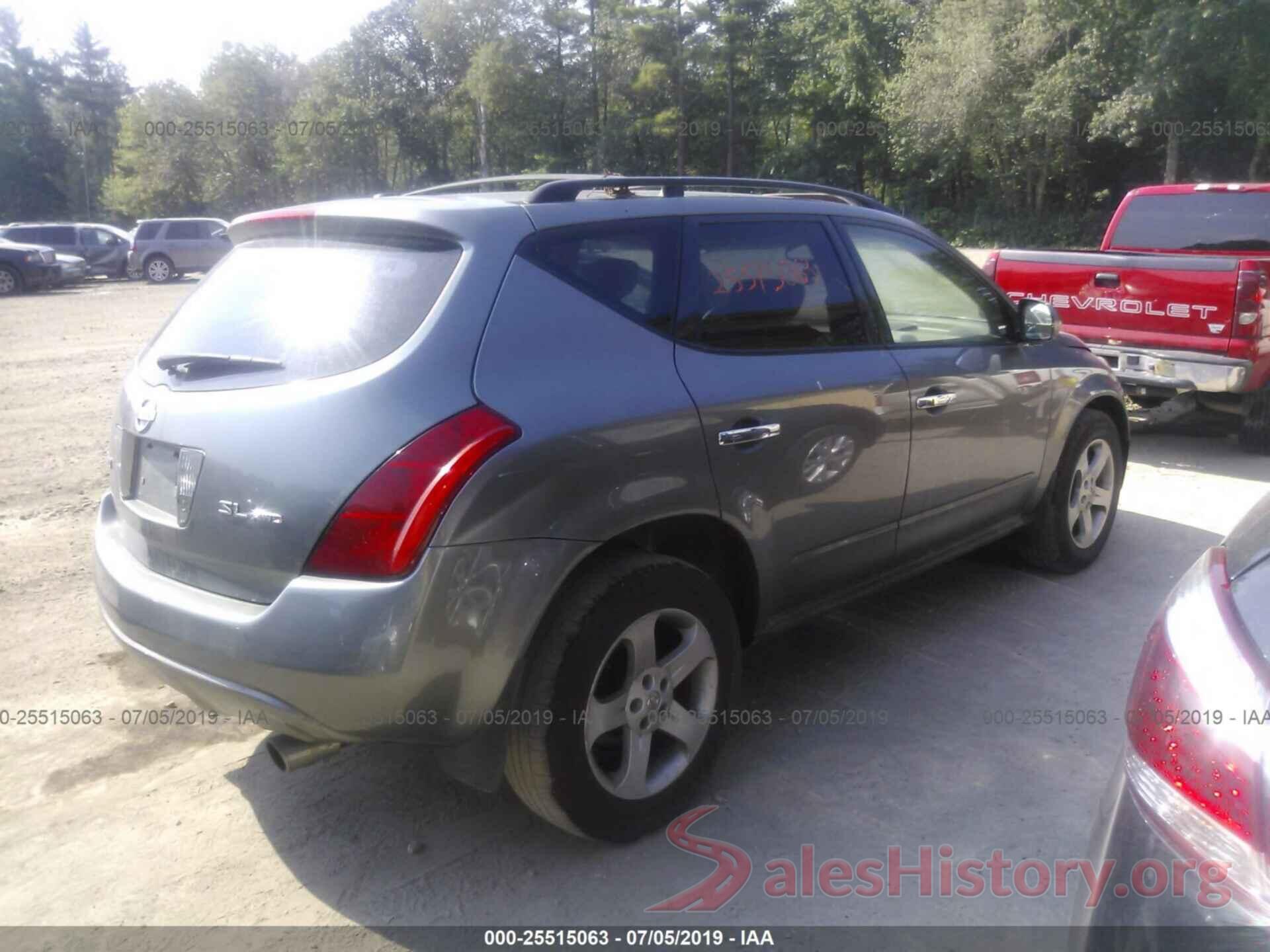 JN8AZ08W65W418249 2005 NISSAN MURANO