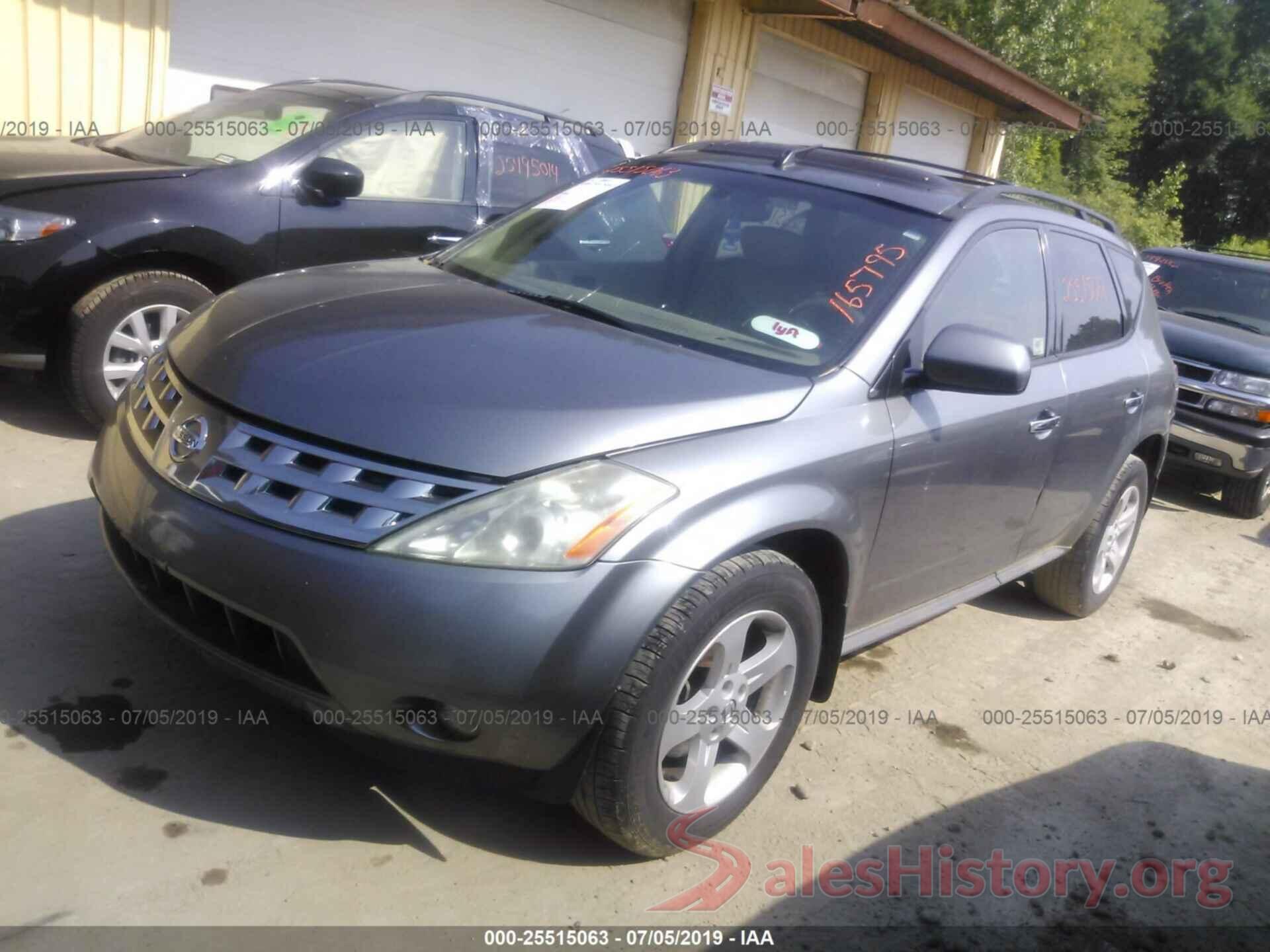 JN8AZ08W65W418249 2005 NISSAN MURANO