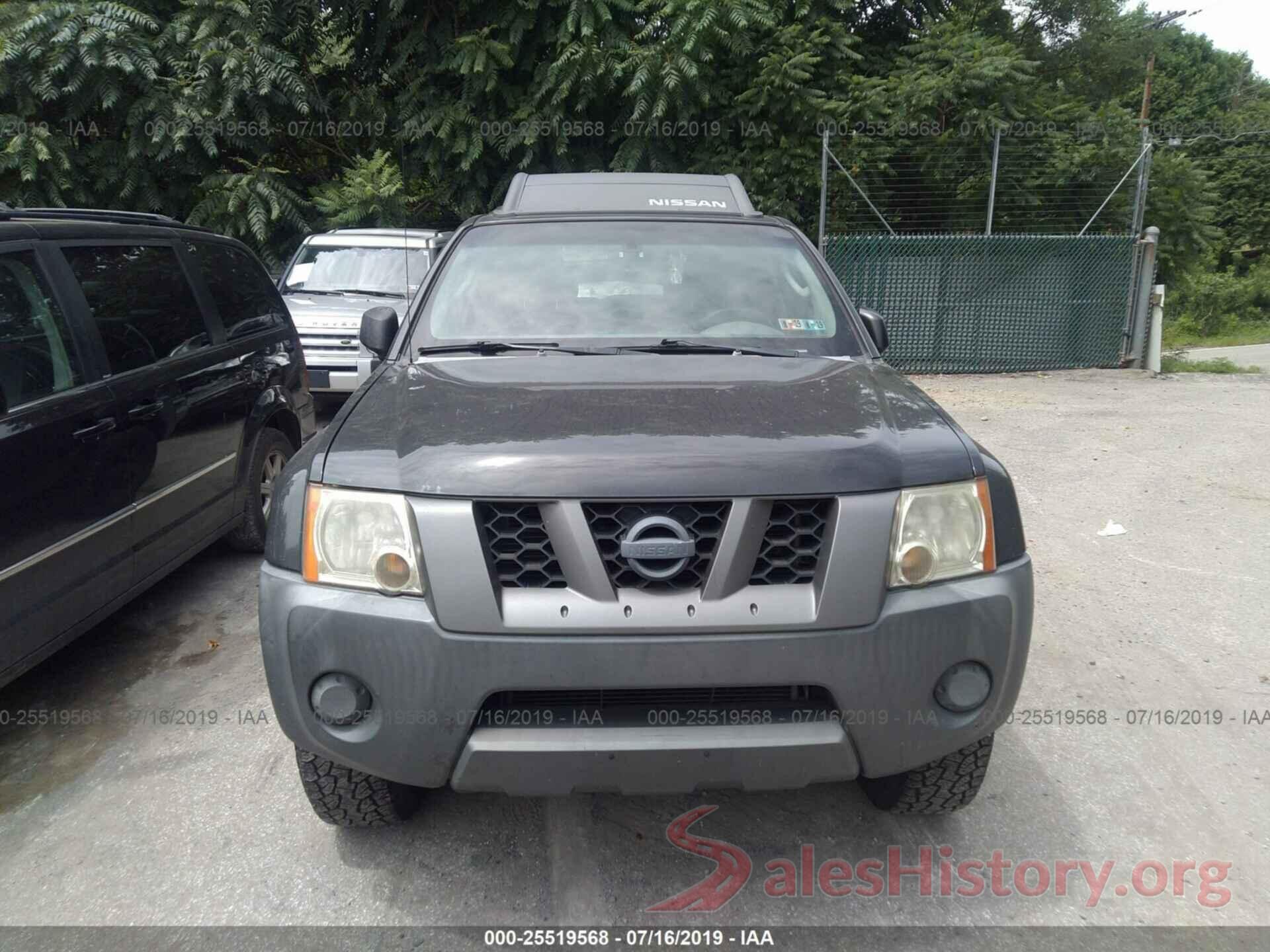 5N1AN08W58C542313 2008 NISSAN XTERRA