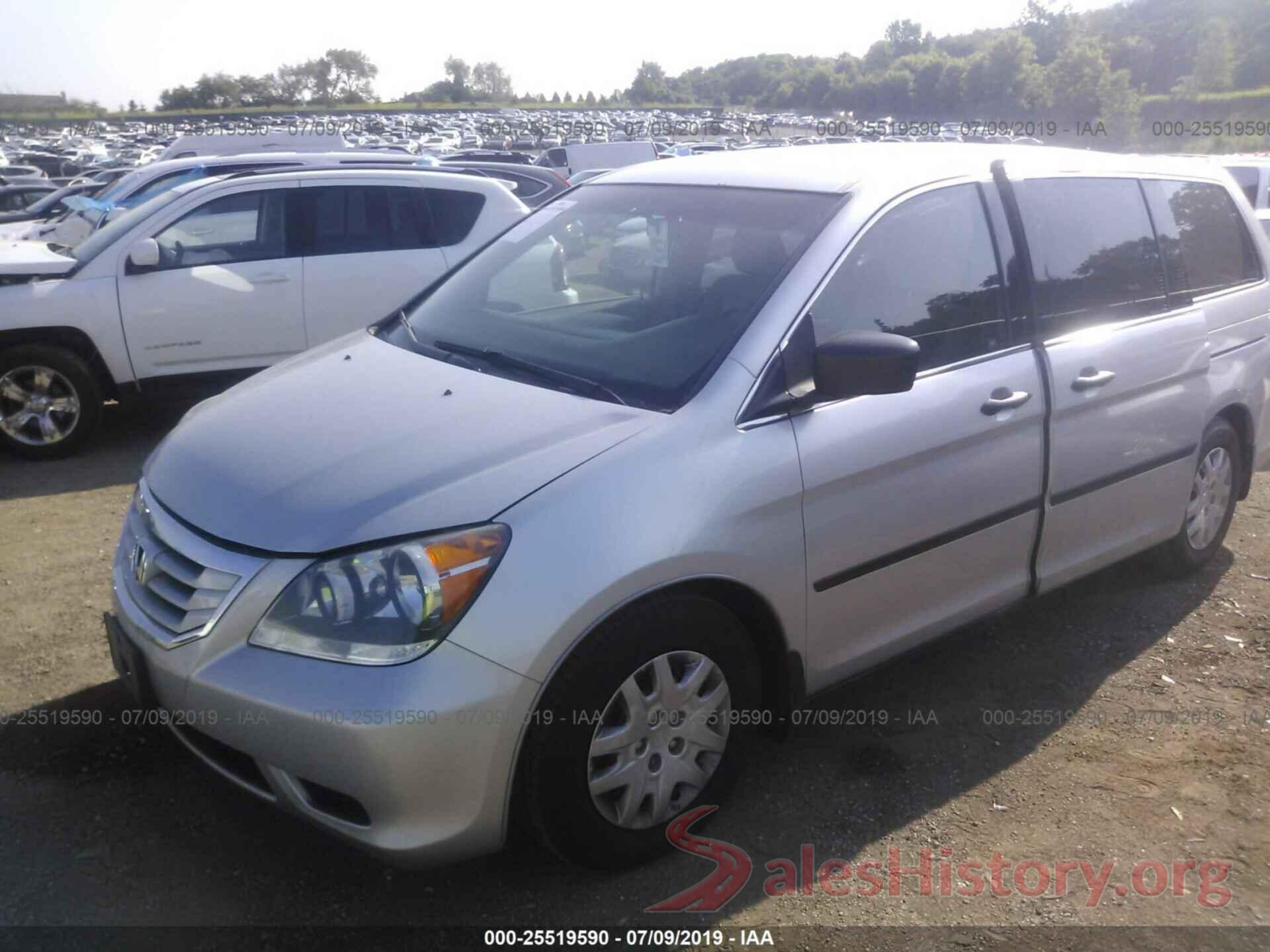 5FNRL3H28AB022644 2010 HONDA ODYSSEY