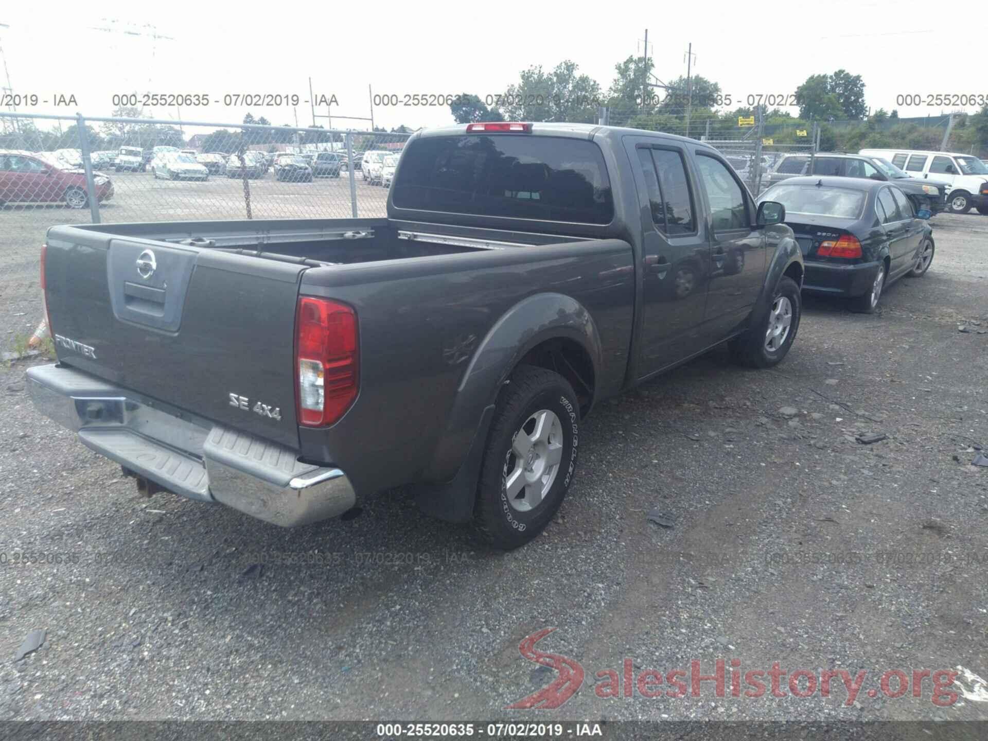 1N6AD09W37C442812 2007 NISSAN FRONTIER