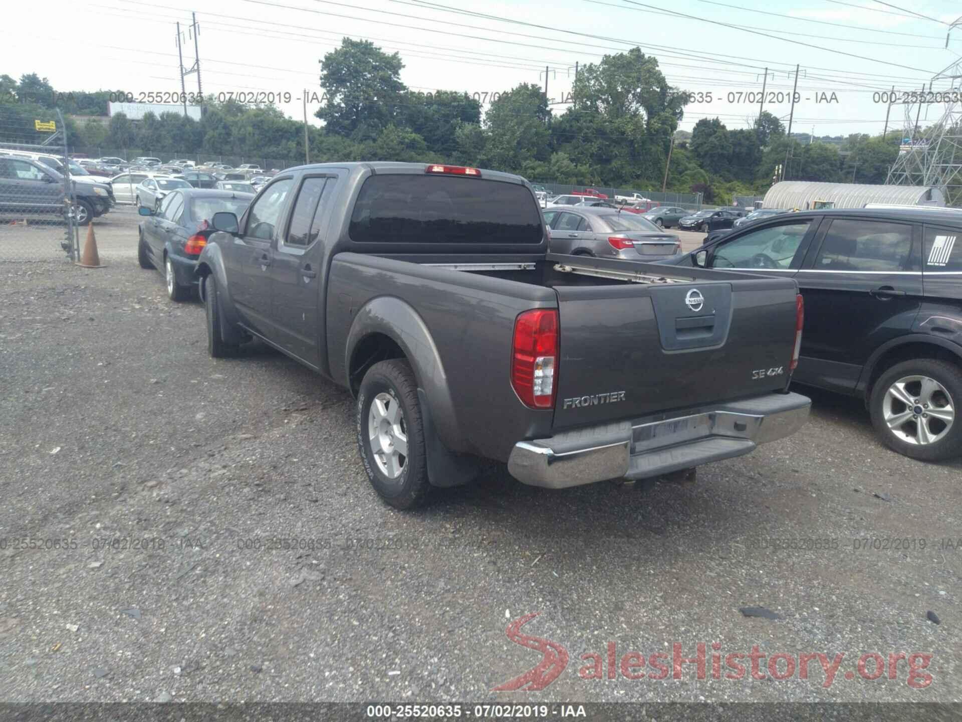 1N6AD09W37C442812 2007 NISSAN FRONTIER