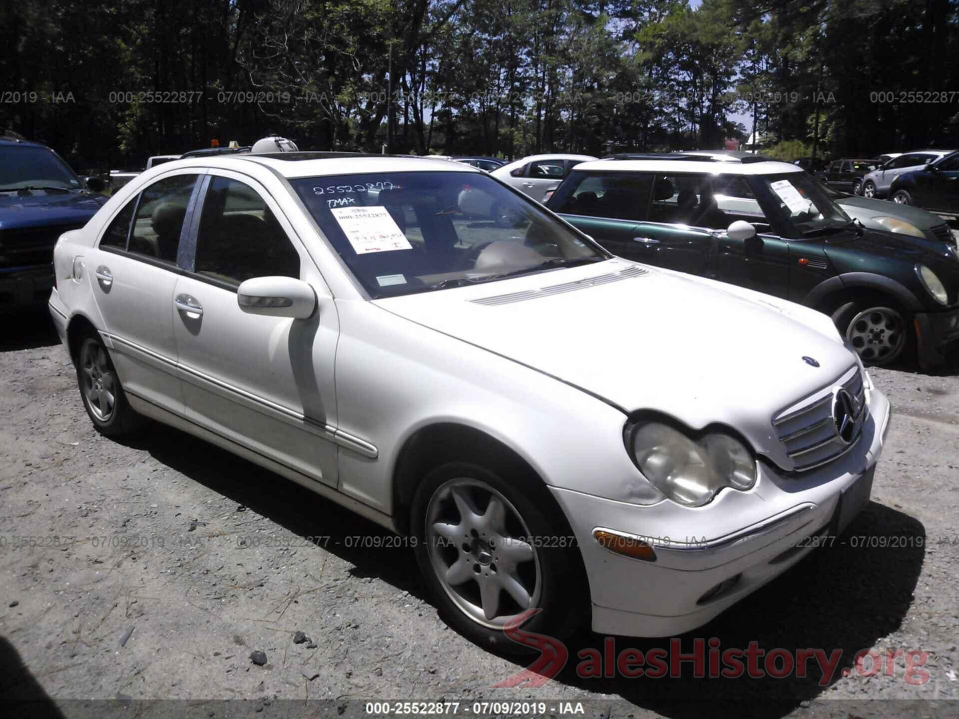 WDBRF61J93F357340 2003 MERCEDES-BENZ C