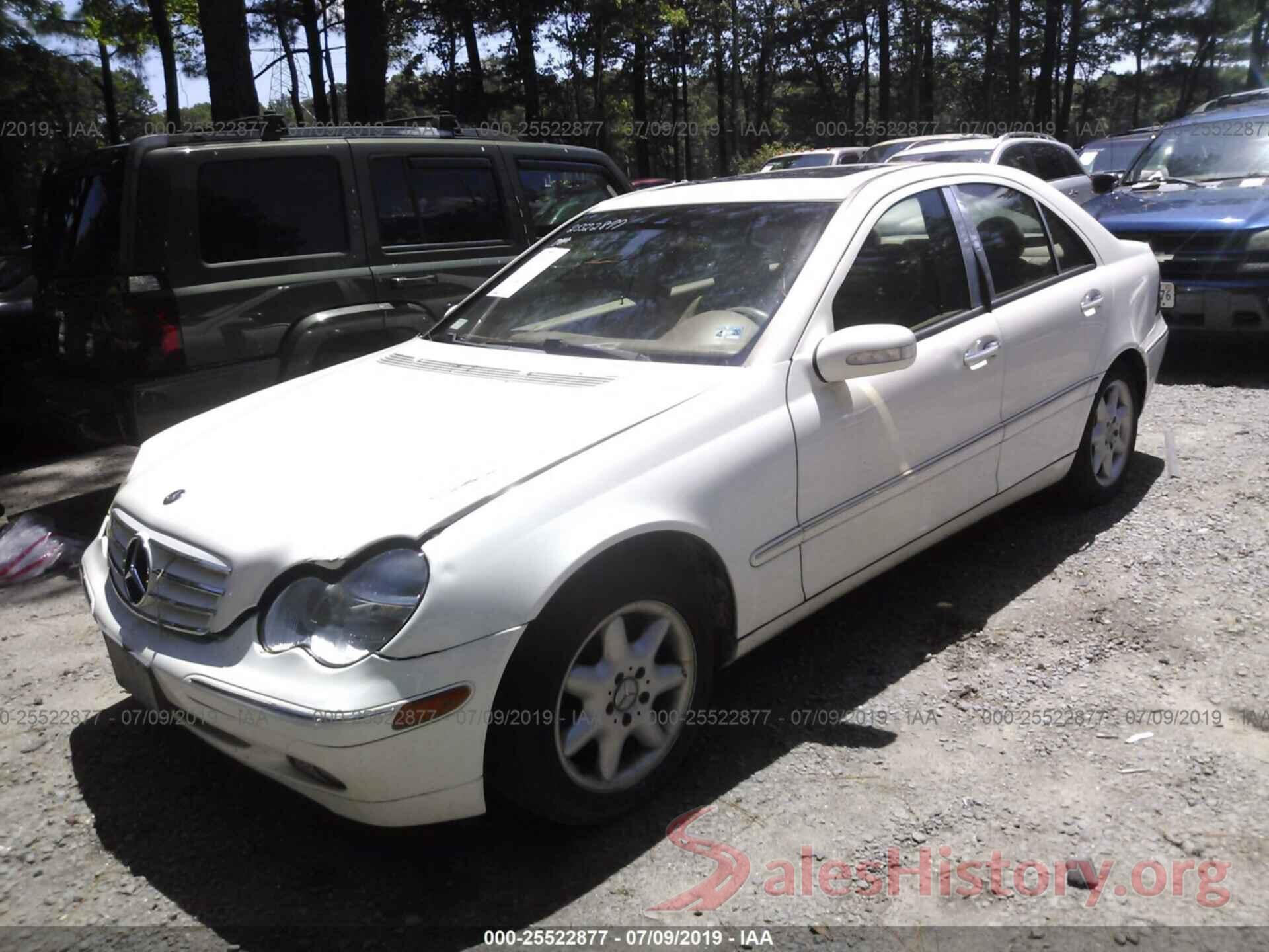 WDBRF61J93F357340 2003 MERCEDES-BENZ C