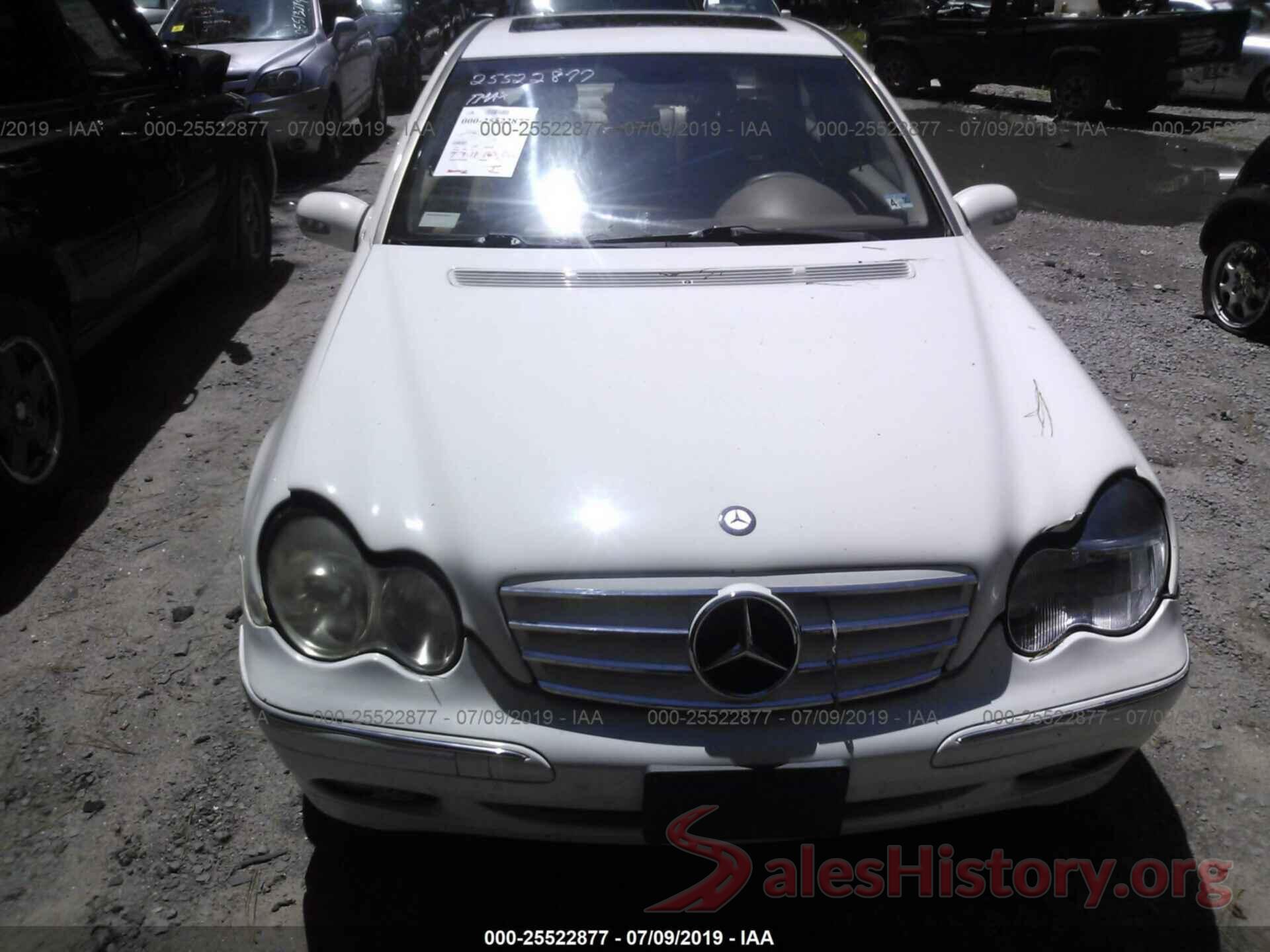 WDBRF61J93F357340 2003 MERCEDES-BENZ C