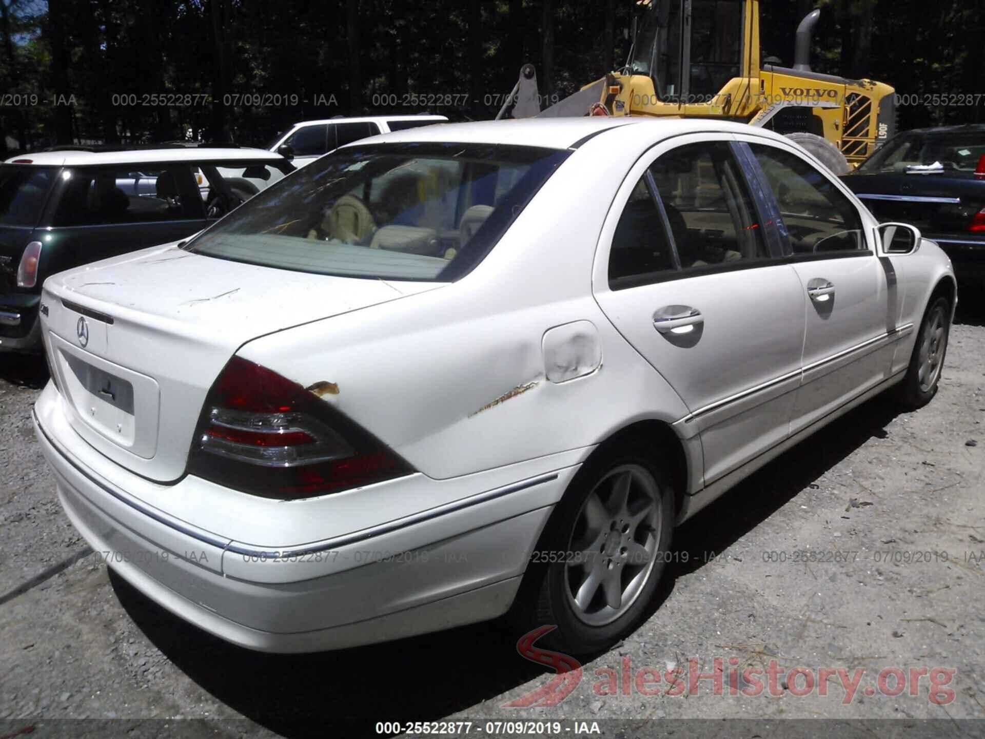 WDBRF61J93F357340 2003 MERCEDES-BENZ C