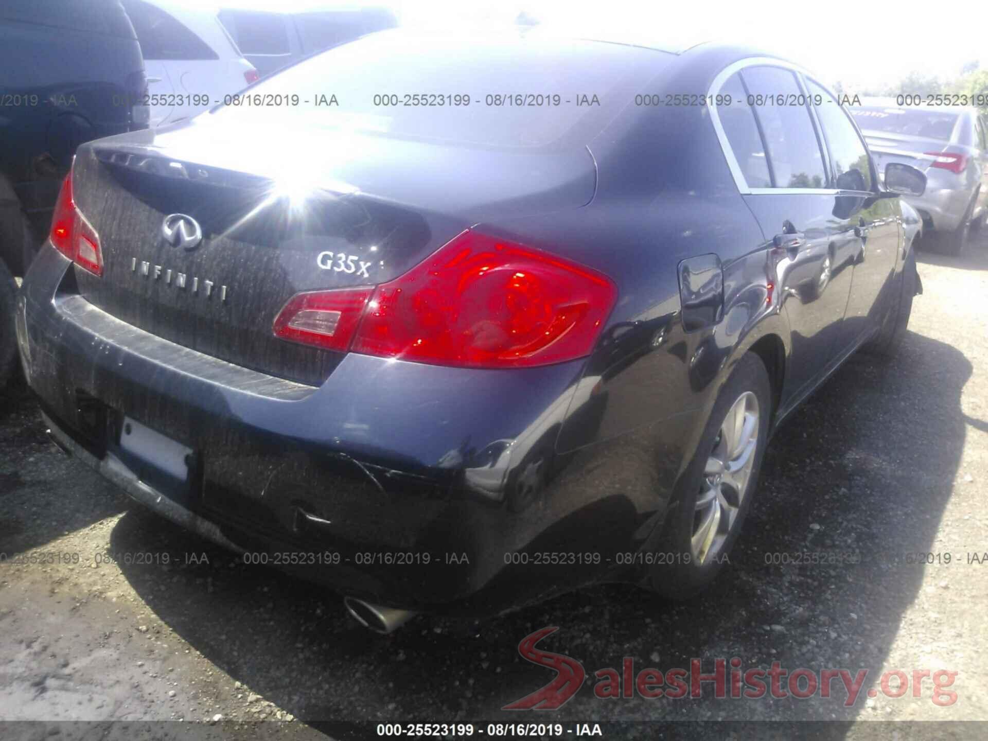 JNKBV61F98M268385 2008 INFINITI G35