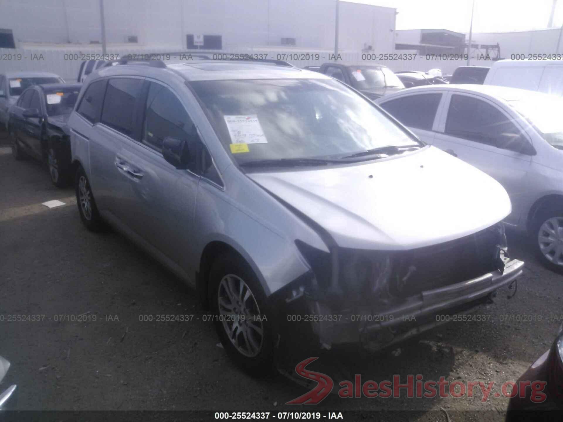 5FNRL5H69CB011606 2012 HONDA ODYSSEY